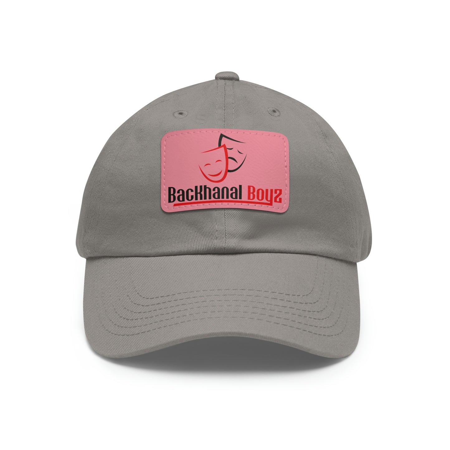 BACKHANAL BOYZ Dad Hat with Leather Patch