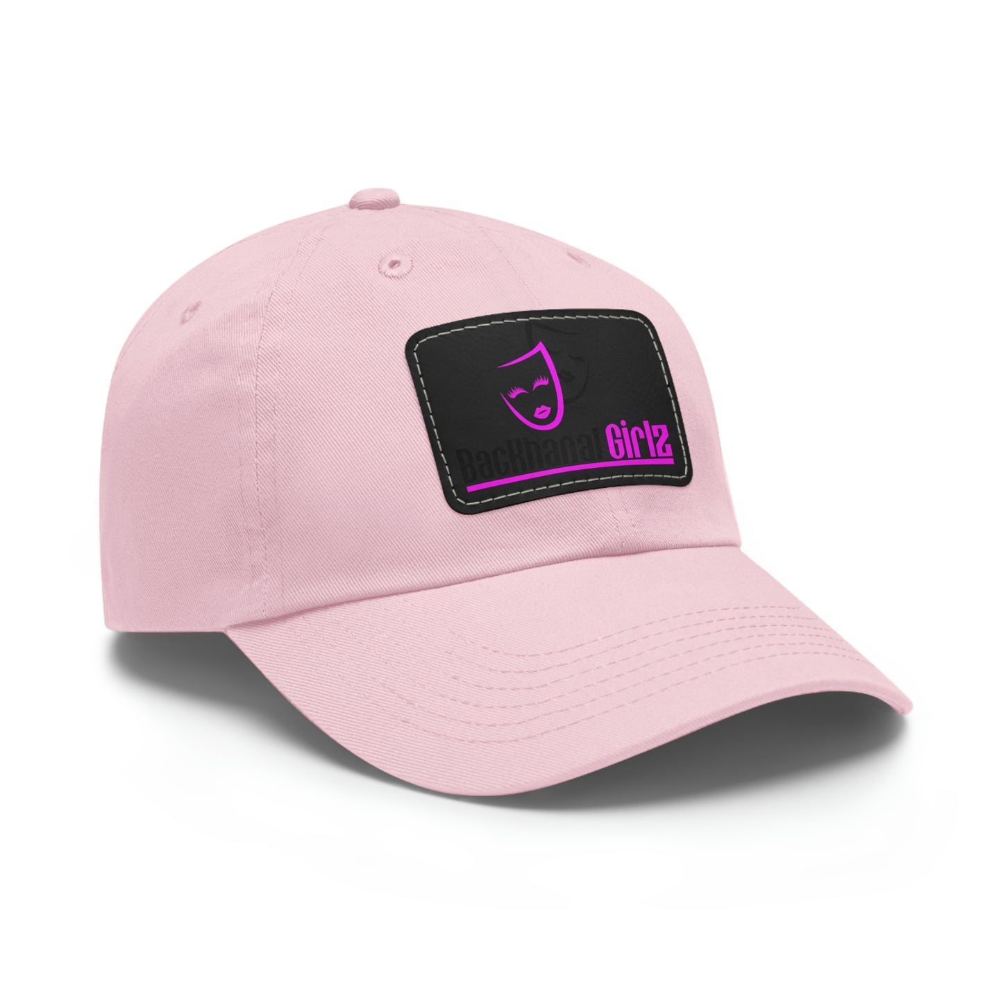 BACKHANAL GIRLZ Dad Hat with Leather Patch