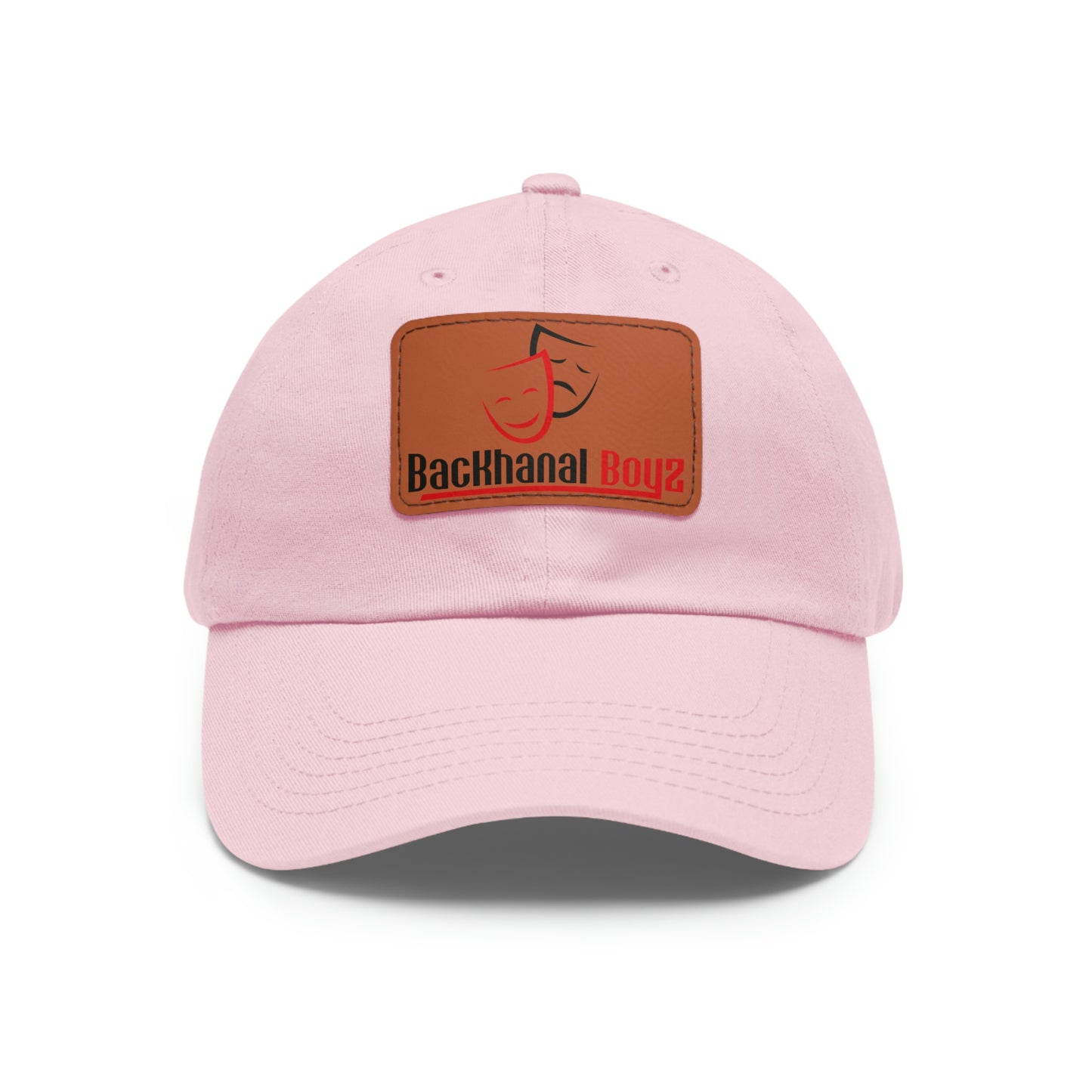 BACKHANAL BOYZ Dad Hat with Leather Patch