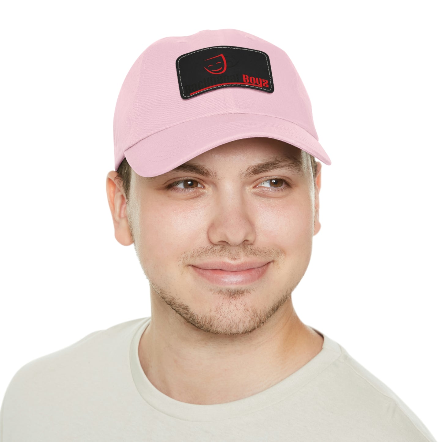 BACKHANAL BOYZ Dad Hat with Leather Patch