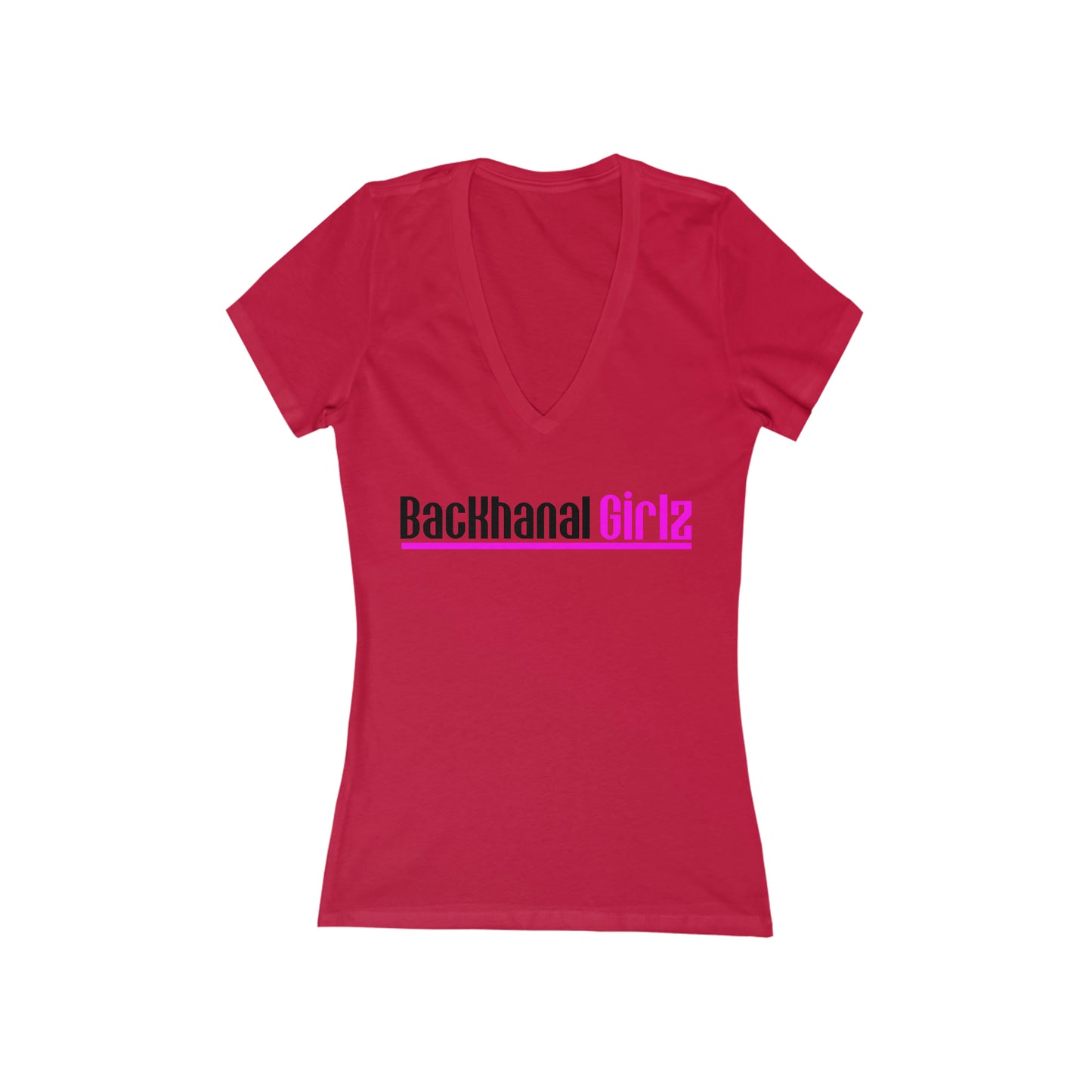 BACKHANAL GIRLZ V-Neck T-Shirt