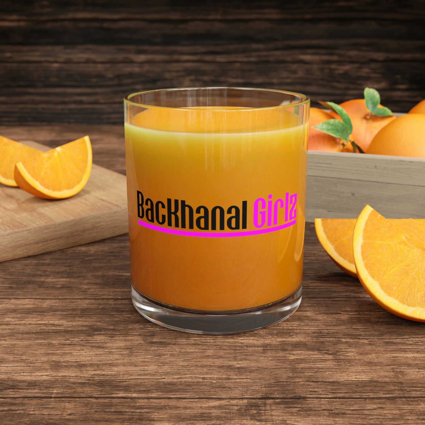 BACKHANAL GIRLZ Bar Glass