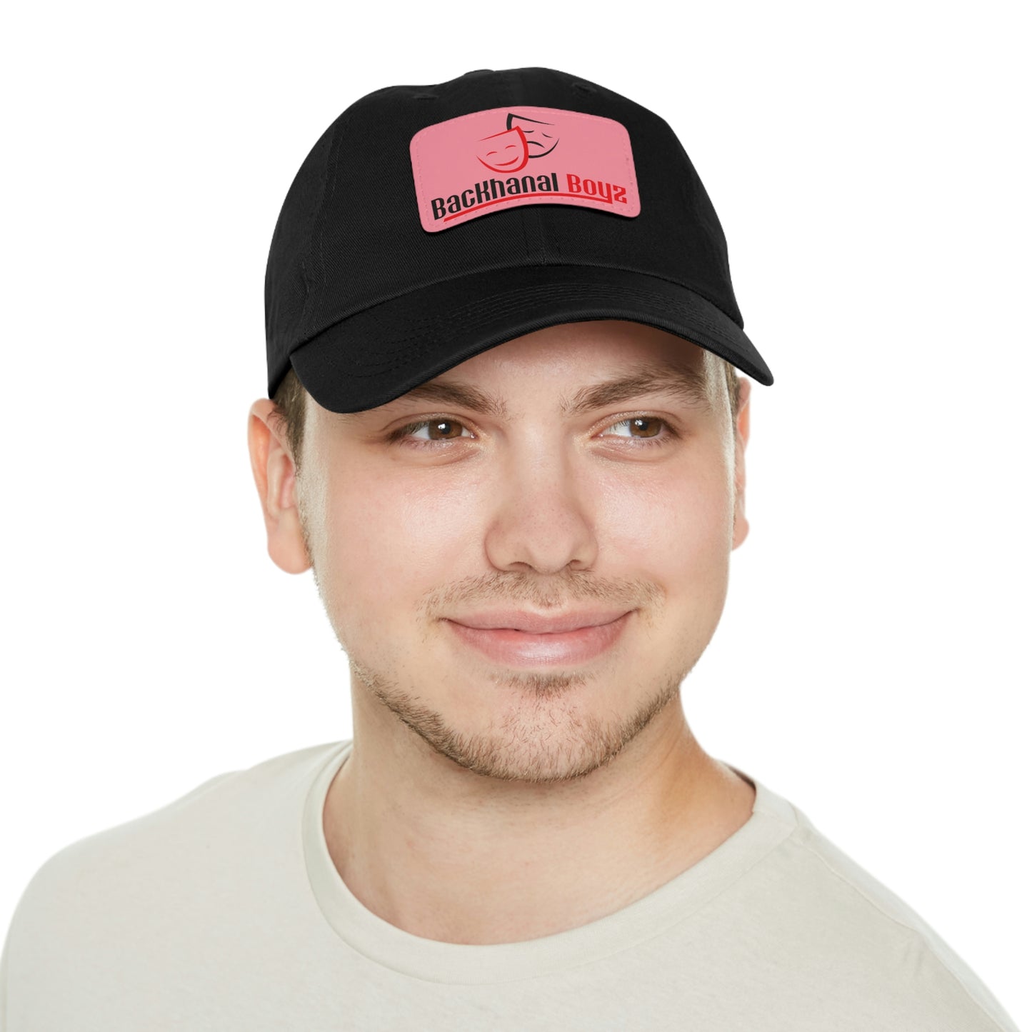 BACKHANAL BOYZ Dad Hat with Leather Patch