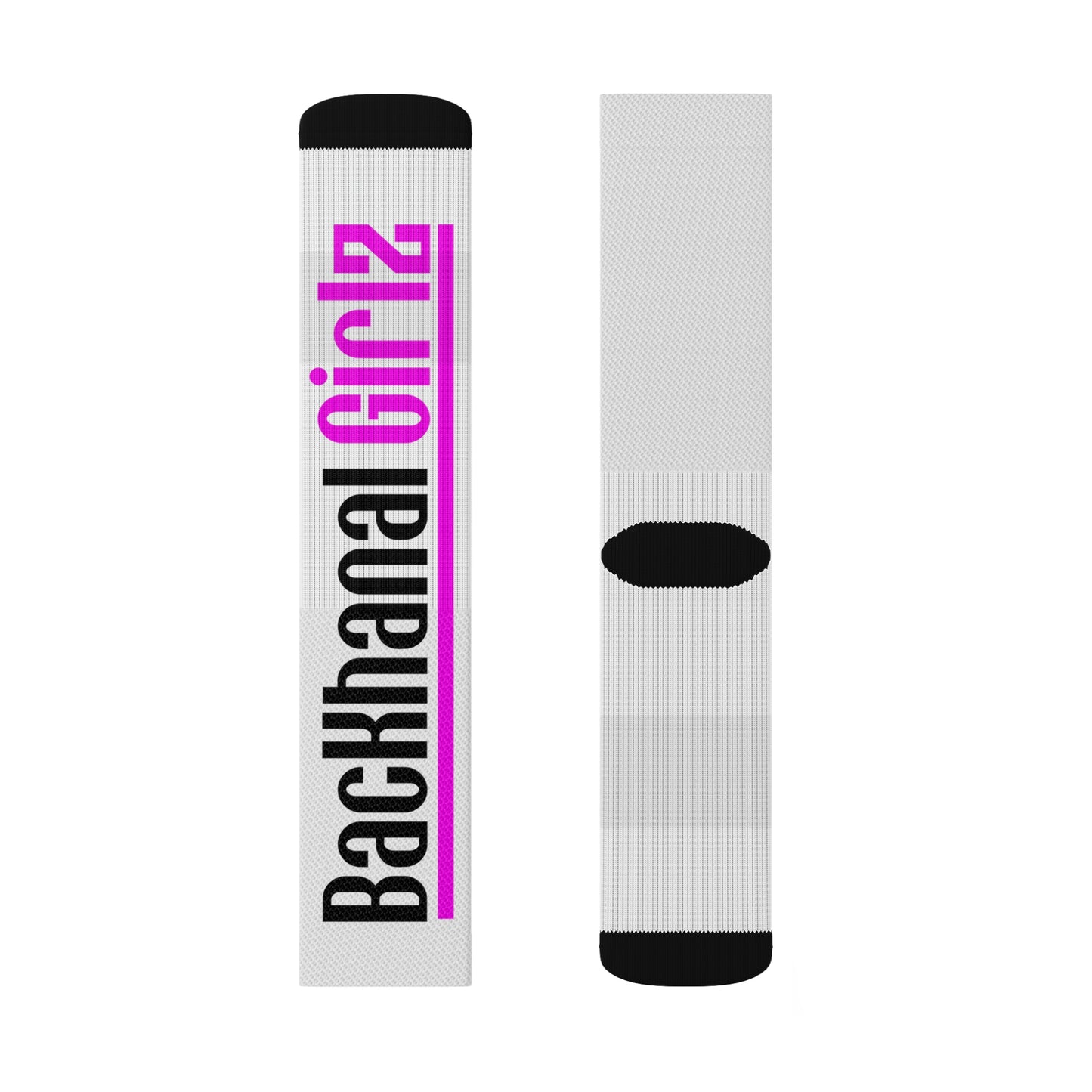 BACKHANAL GIRLZ Sublimation Socks