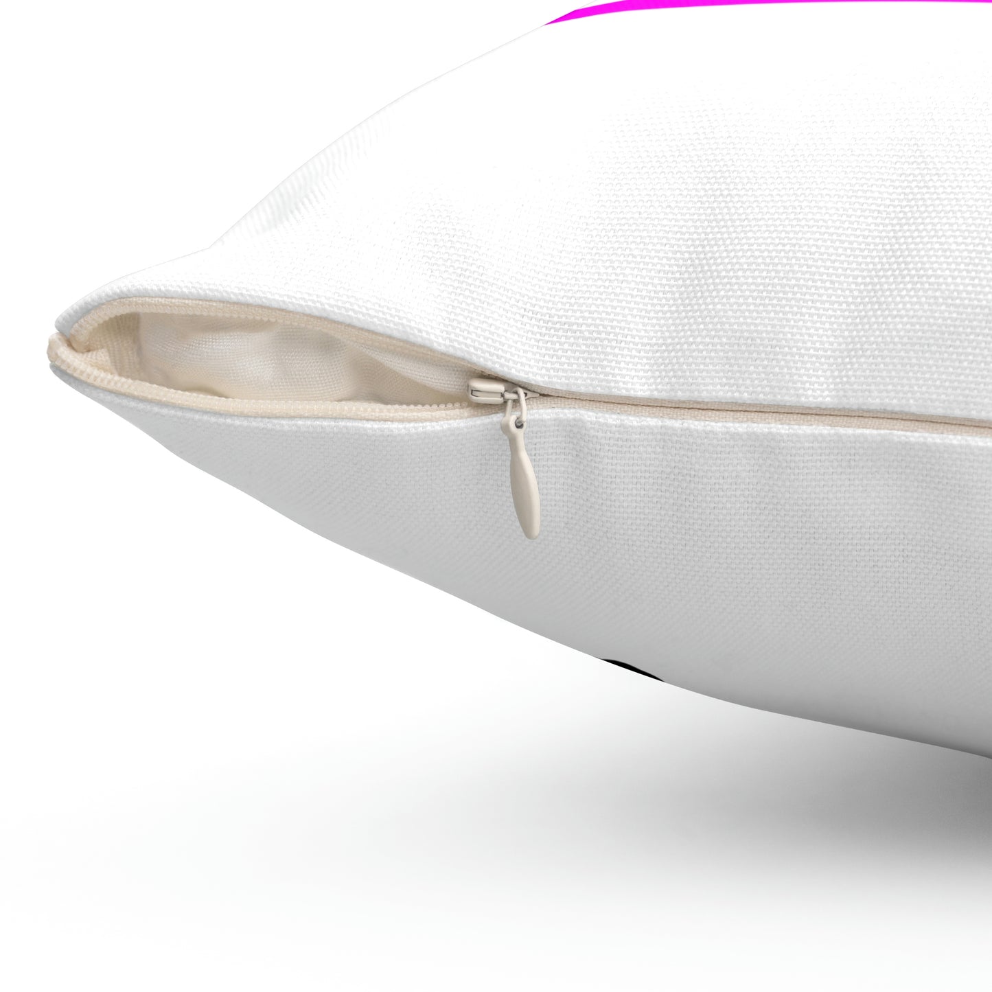 2 Sided Print STOP EXISTING & START LIVING / Backhanal GIRLZ Square Pillow