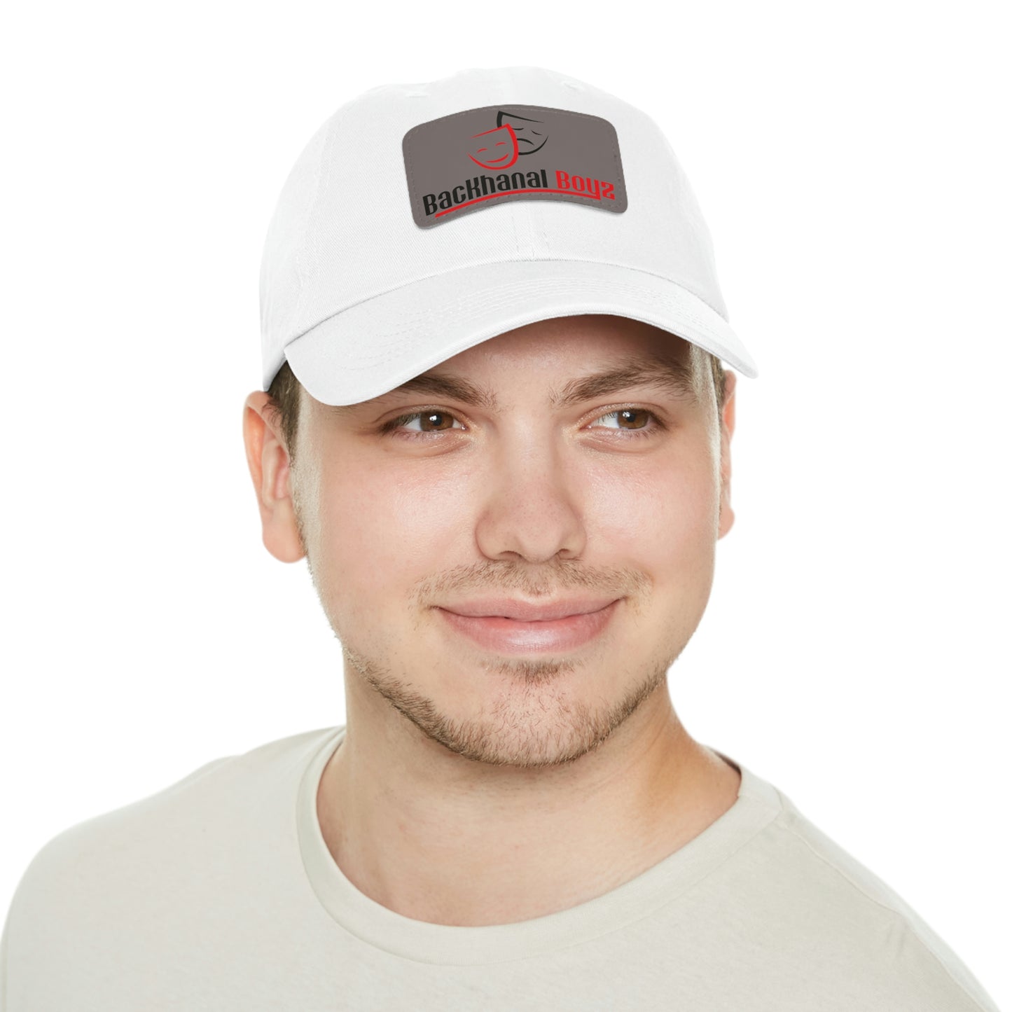 BACKHANAL BOYZ Dad Hat with Leather Patch