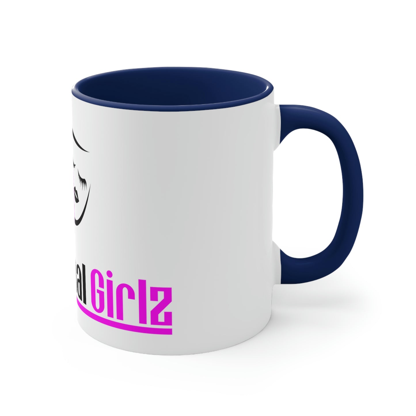 BACKHANAL GIRLZ two-tone Coffee Mug, 11oz