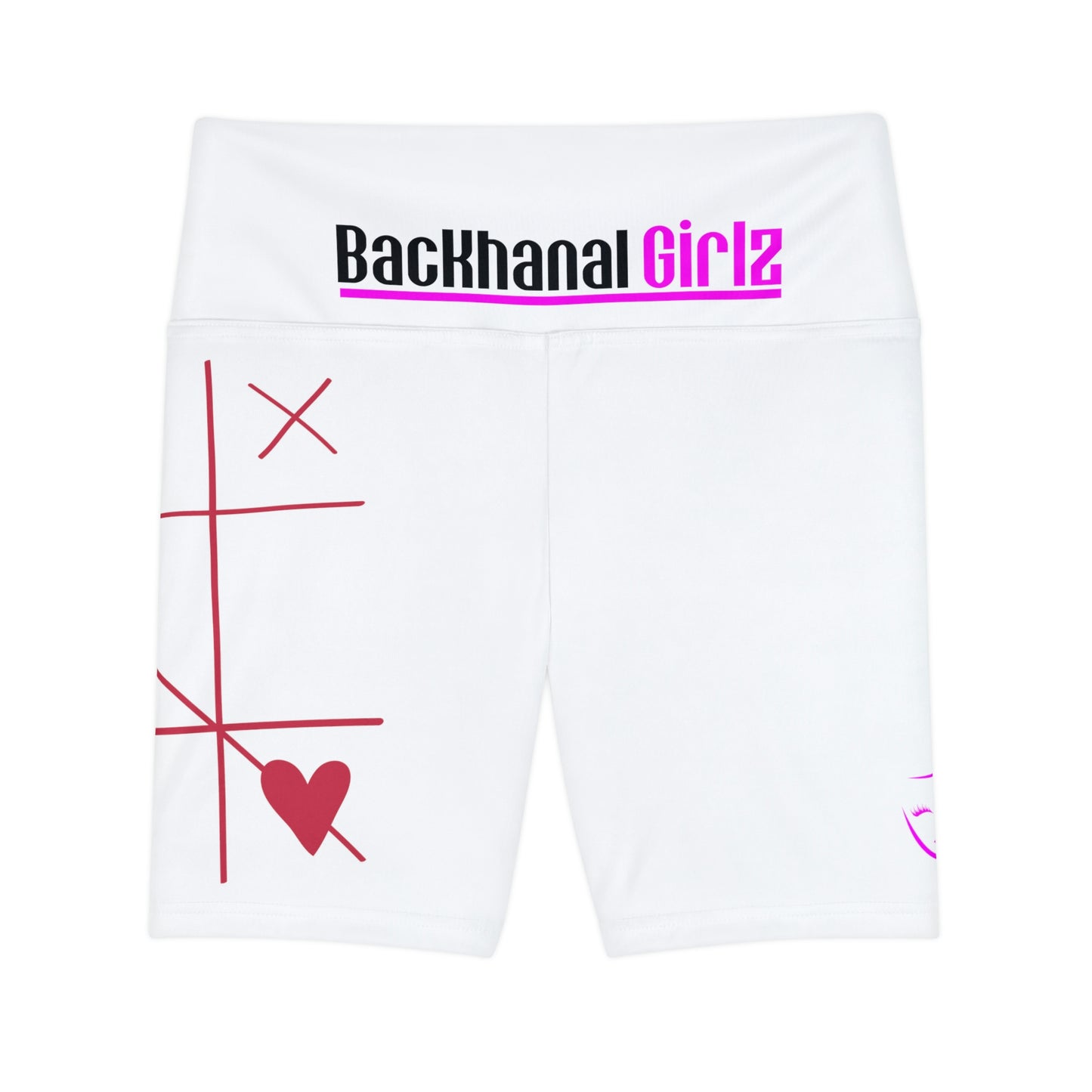 BACKHANAL GIRLZ Women's Workout Shorts (AOP)