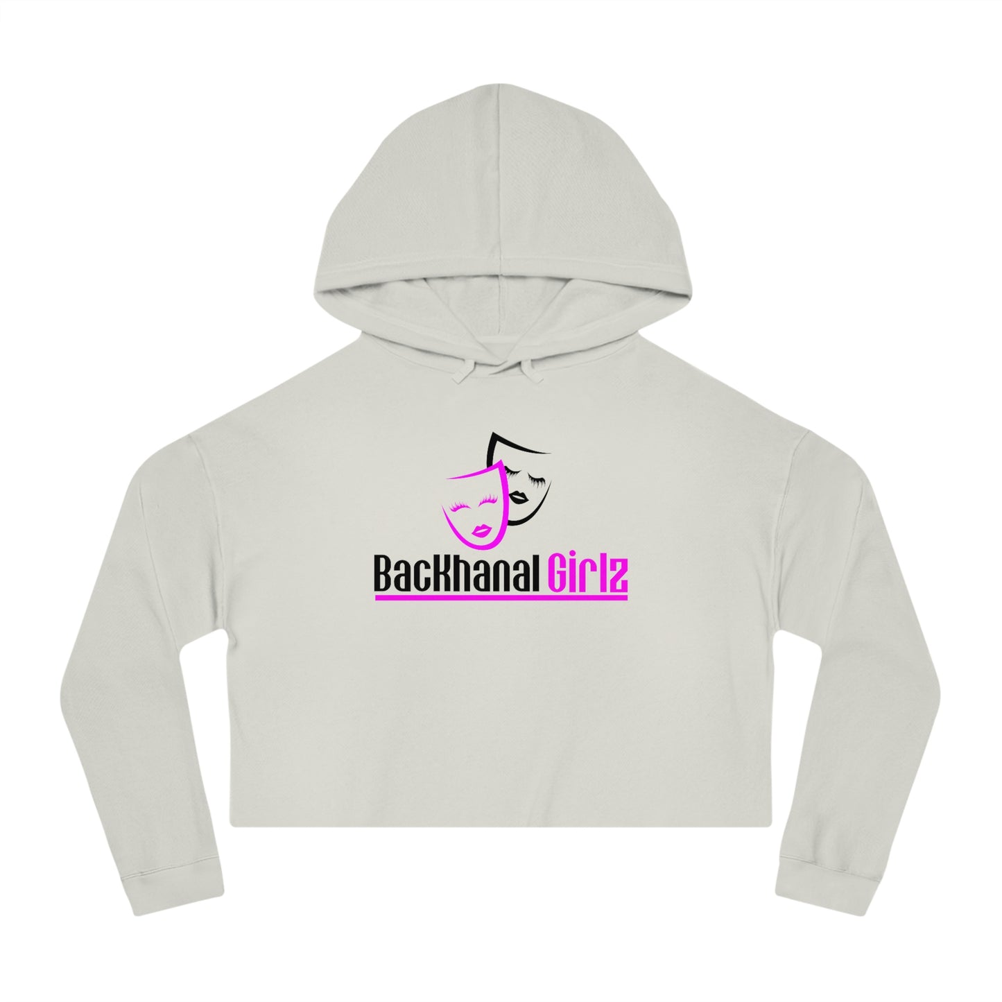 BACKHANAL GIRLZ Women’s Cropped Hooded Sweatshirt
