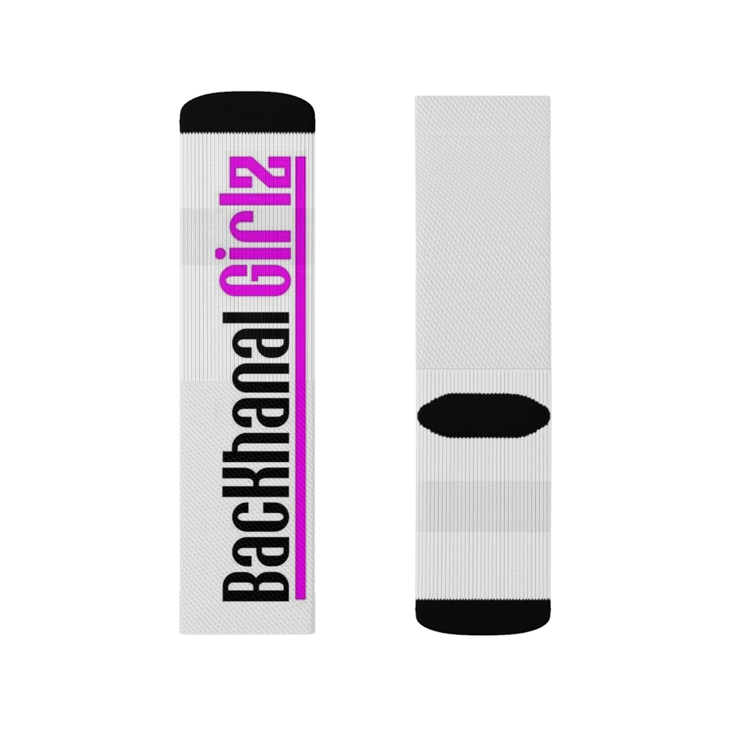 BACKHANAL GIRLZ Sublimation Socks