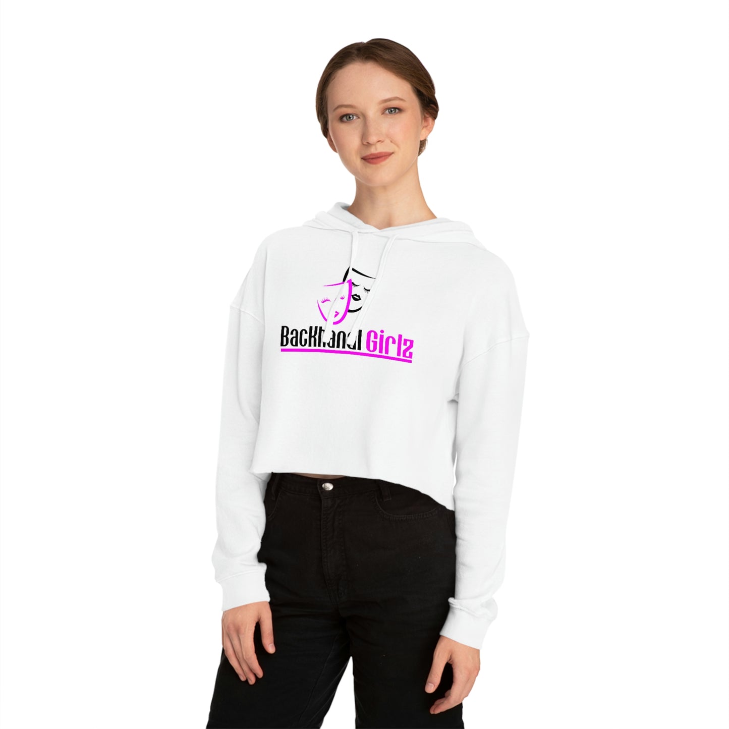 BACKHANAL GIRLZ Women’s Cropped Hooded Sweatshirt