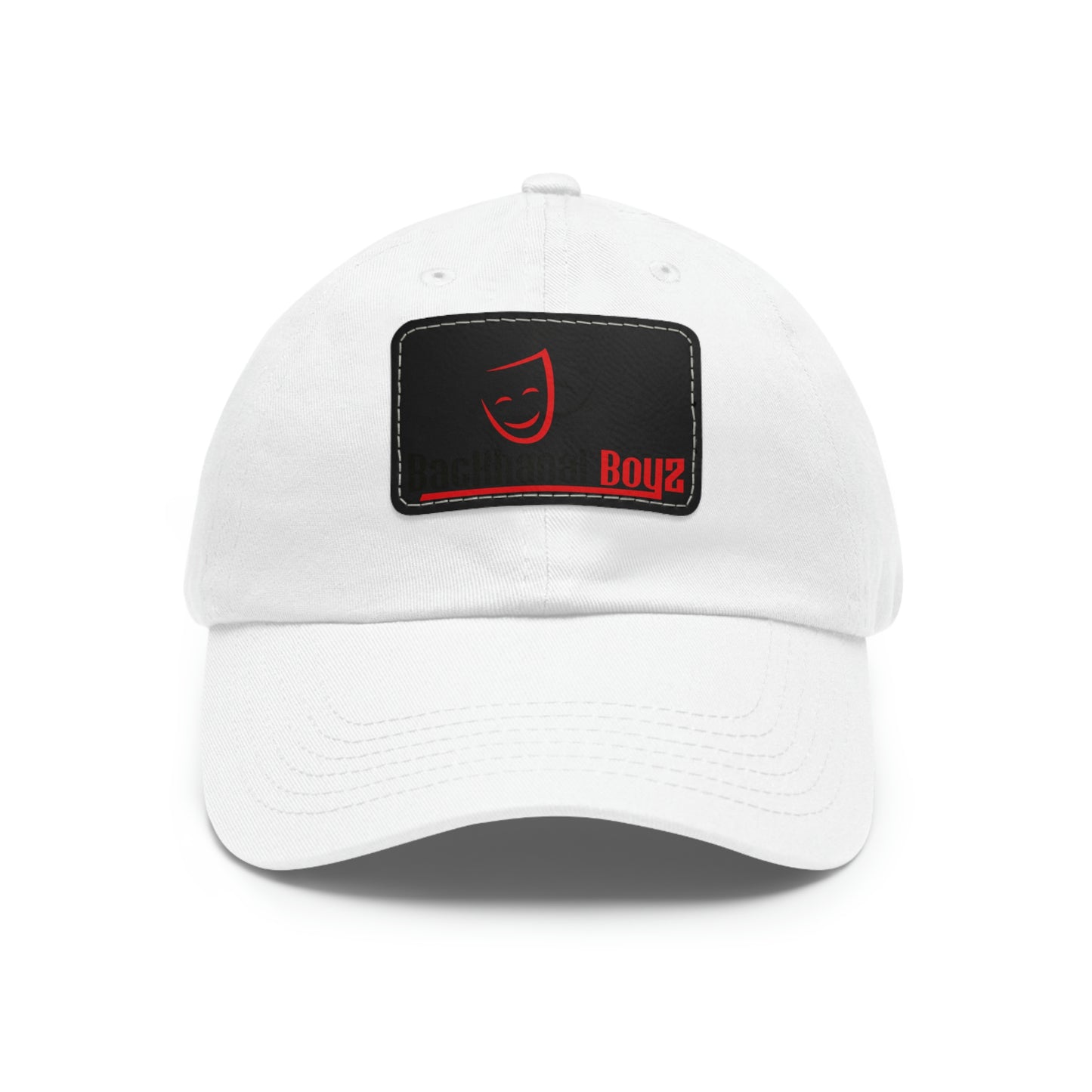 BACKHANAL BOYZ Dad Hat with Leather Patch