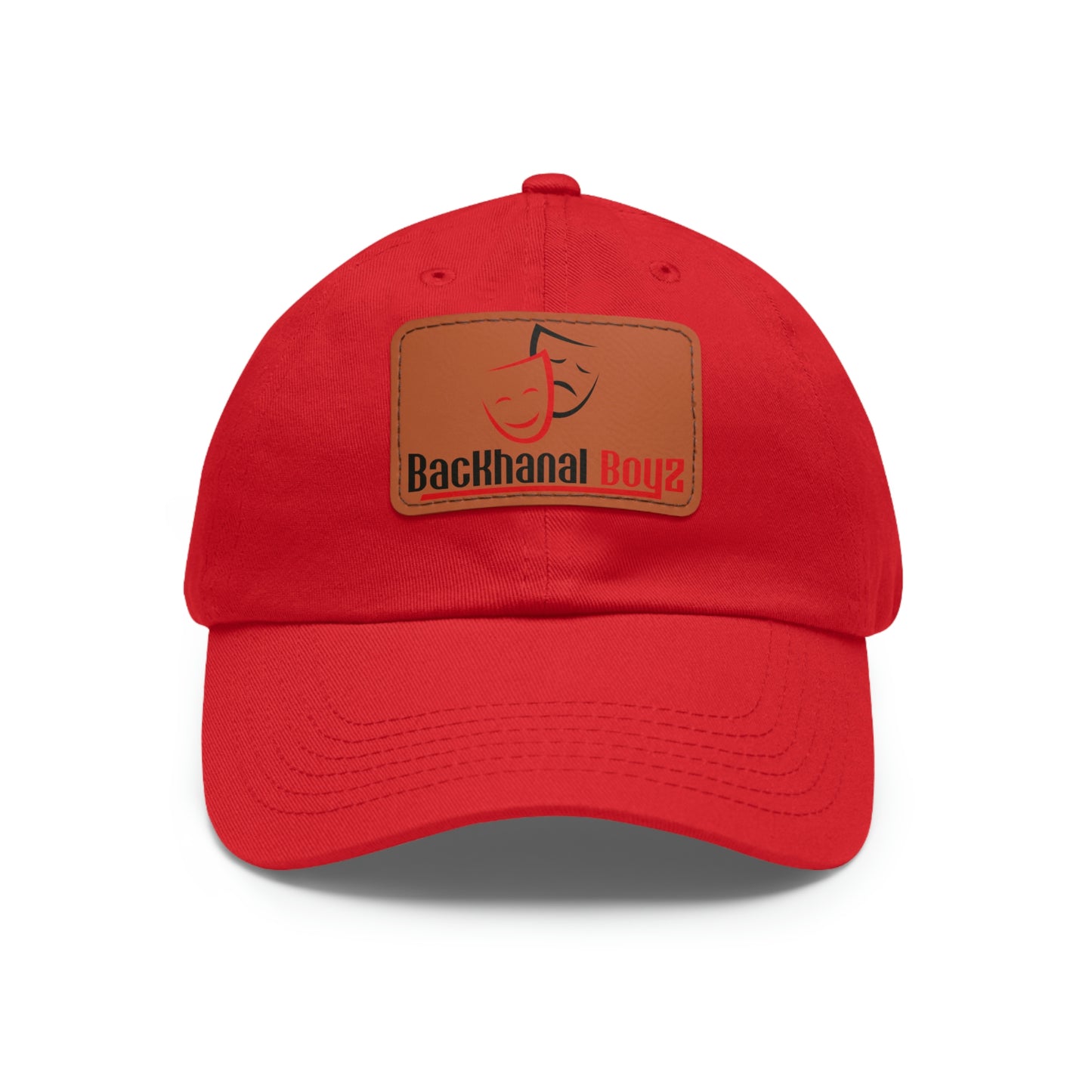 BACKHANAL BOYZ Dad Hat with Leather Patch