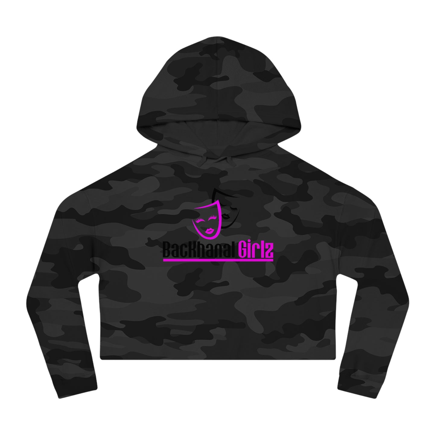 BACKHANAL GIRLZ Women’s Cropped Hooded Sweatshirt