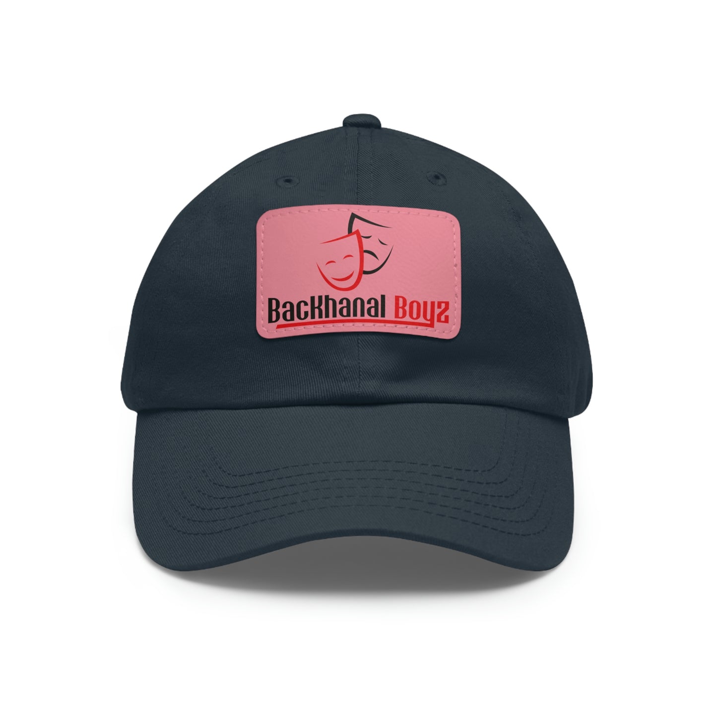 BACKHANAL BOYZ Dad Hat with Leather Patch