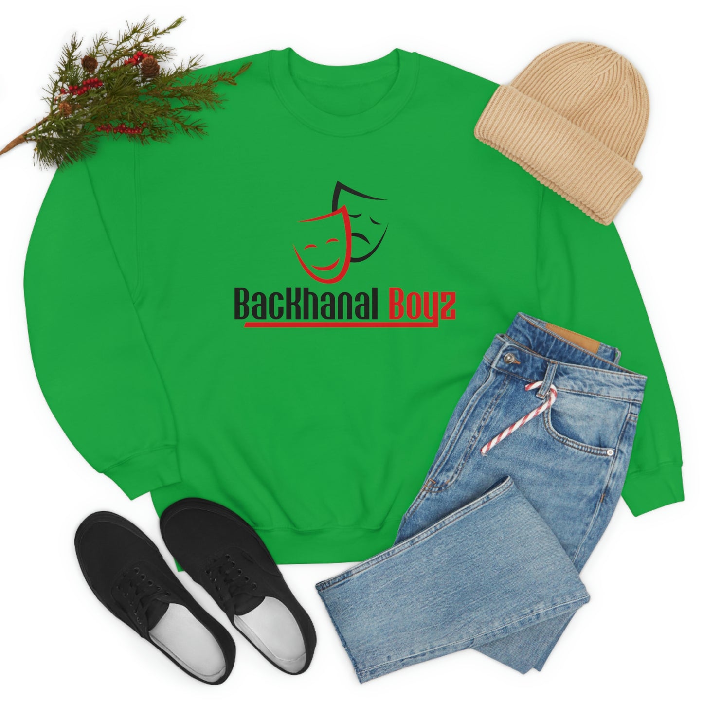 BACKHANAL BOYZ Crewneck Sweatshirt