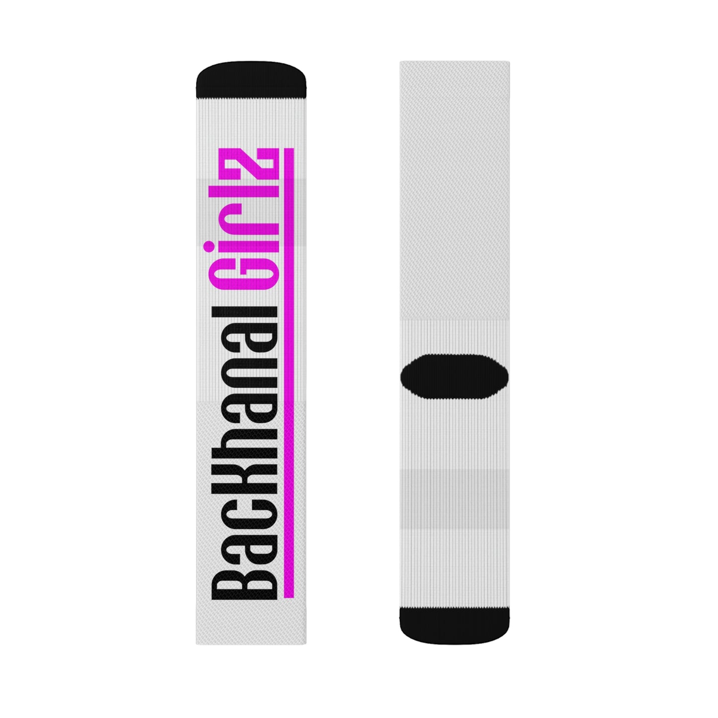 BACKHANAL GIRLZ Sublimation Socks