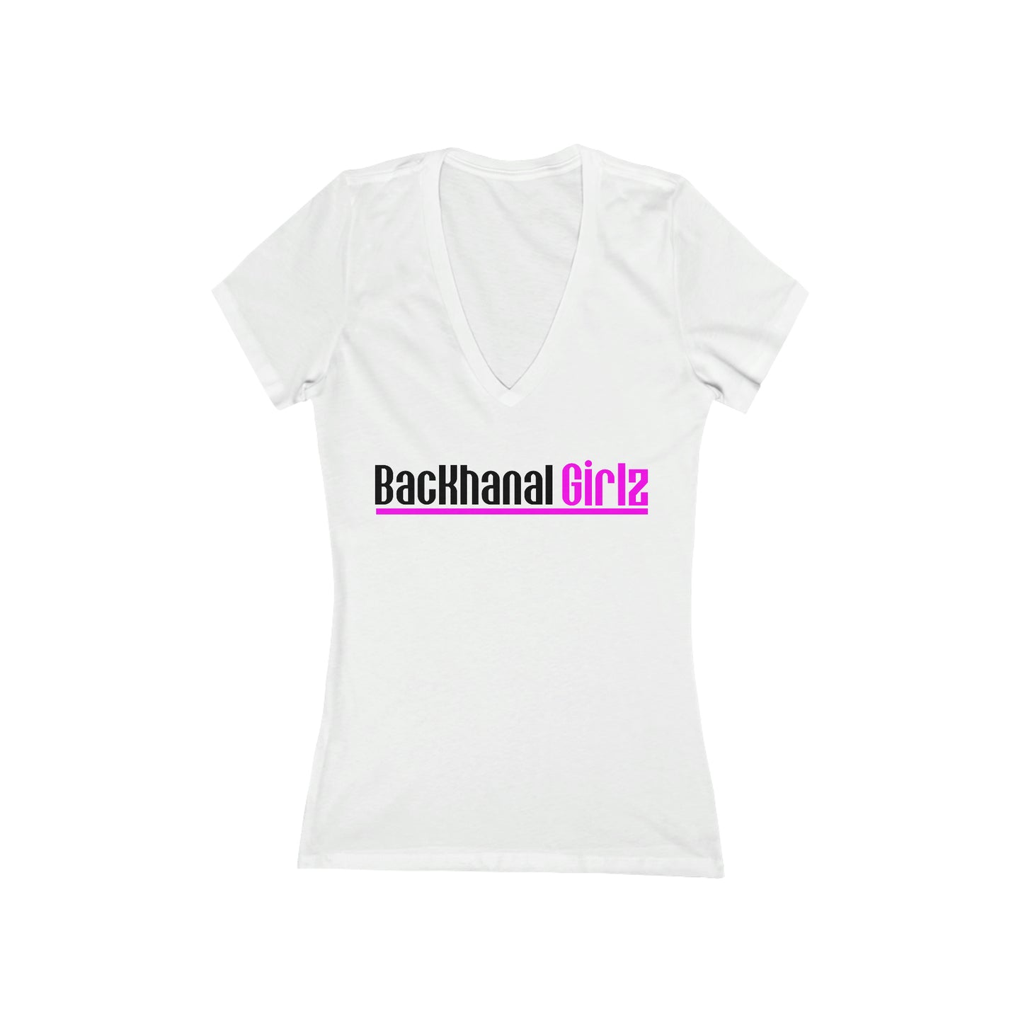 BACKHANAL GIRLZ V-Neck T-Shirt