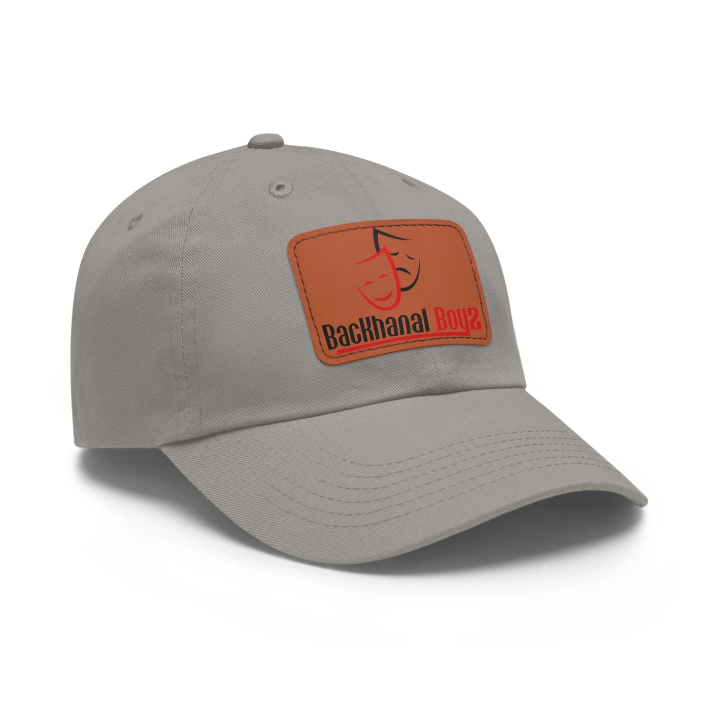 BACKHANAL BOYZ Dad Hat with Leather Patch