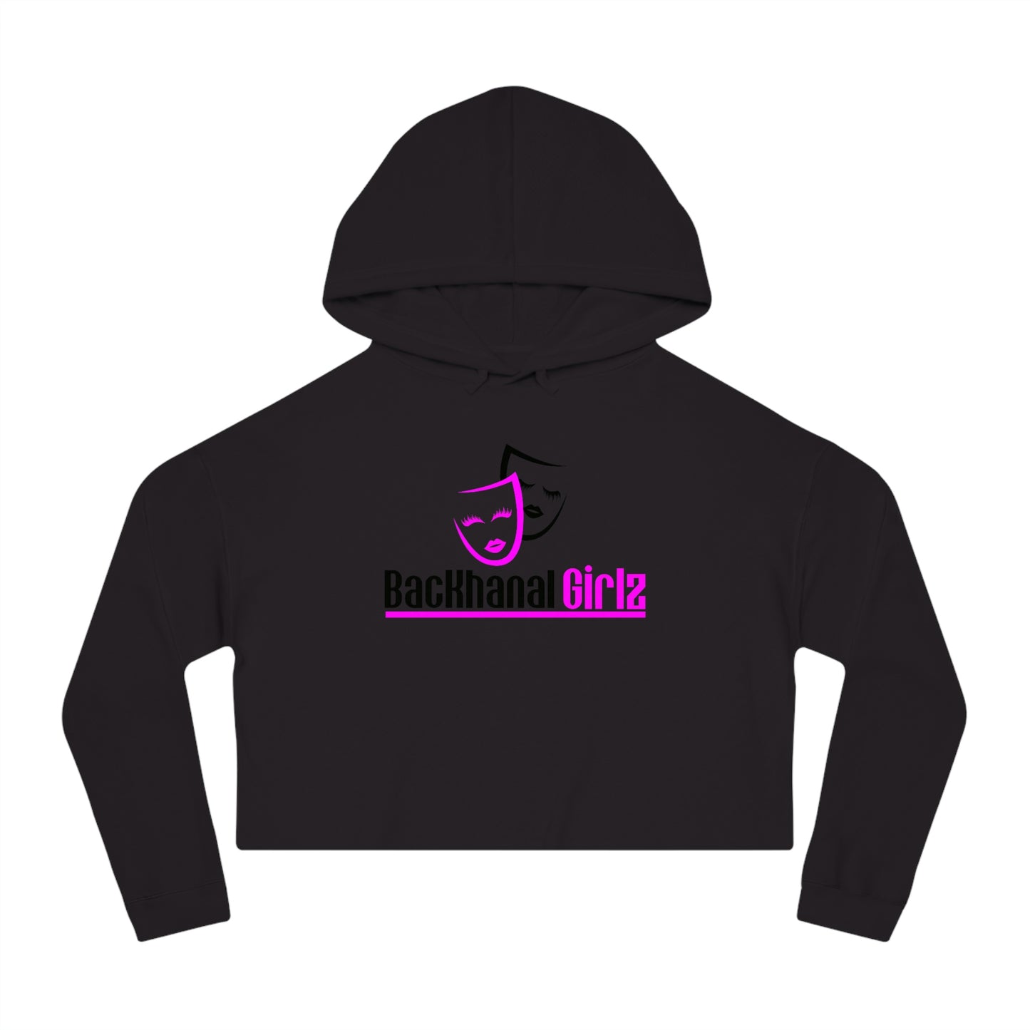BACKHANAL GIRLZ Women’s Cropped Hooded Sweatshirt