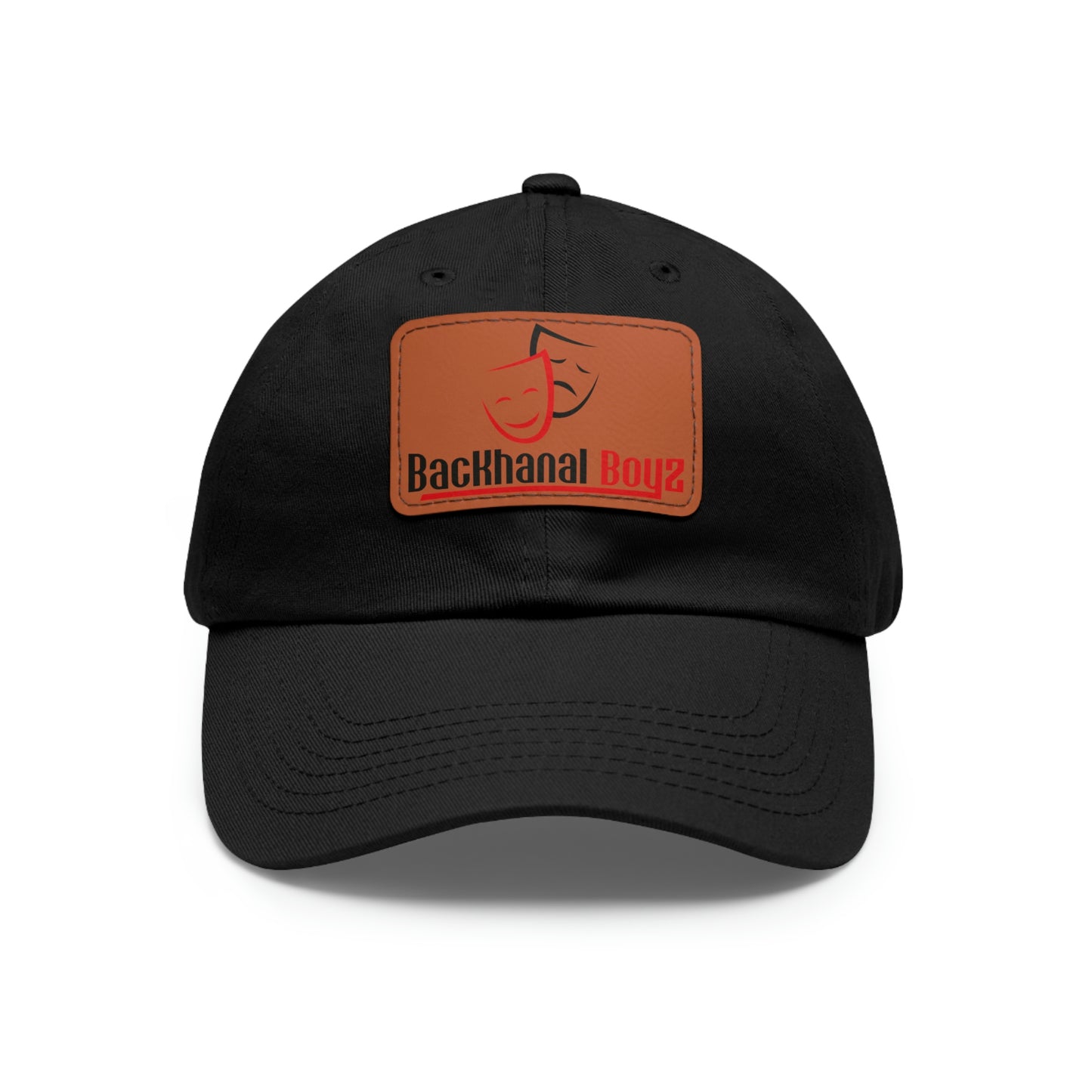 BACKHANAL BOYZ Dad Hat with Leather Patch