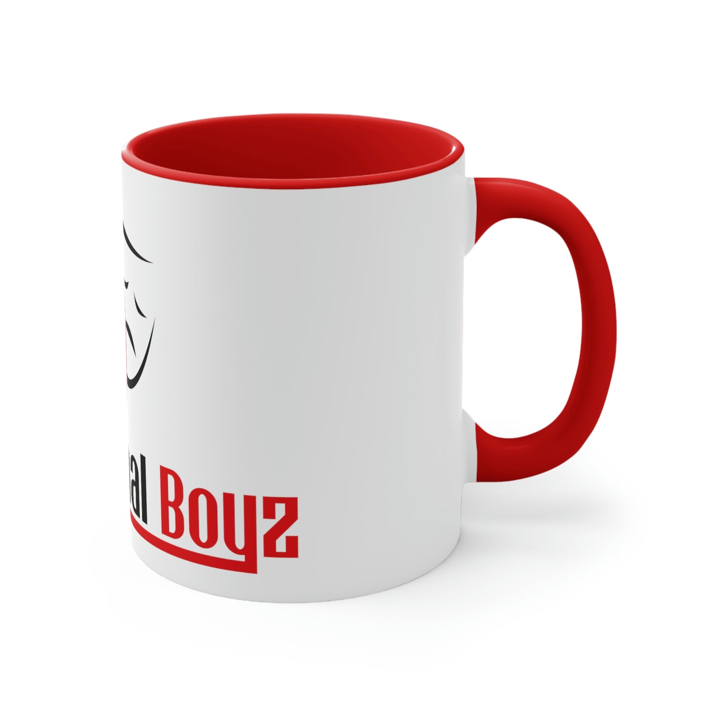 BACKHANAL BOYZ two-tone Coffee Mug, 11oz