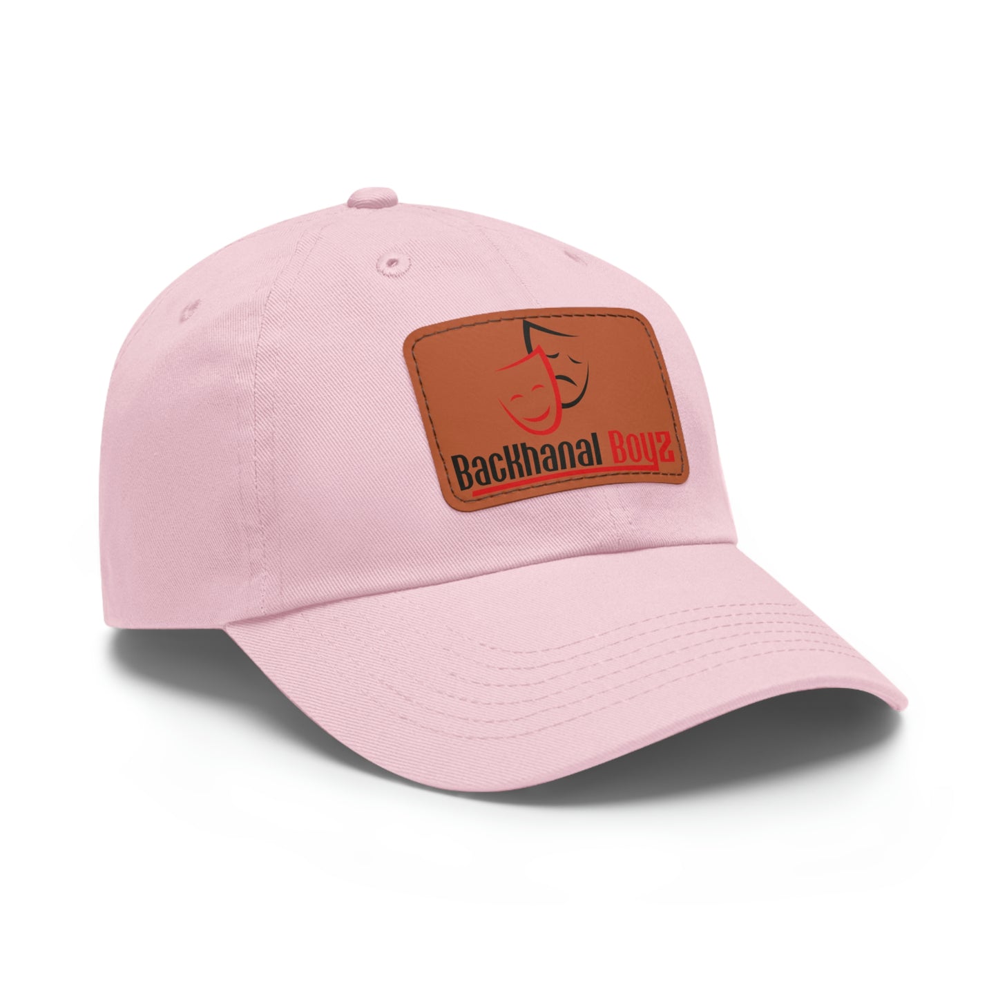 BACKHANAL BOYZ Dad Hat with Leather Patch