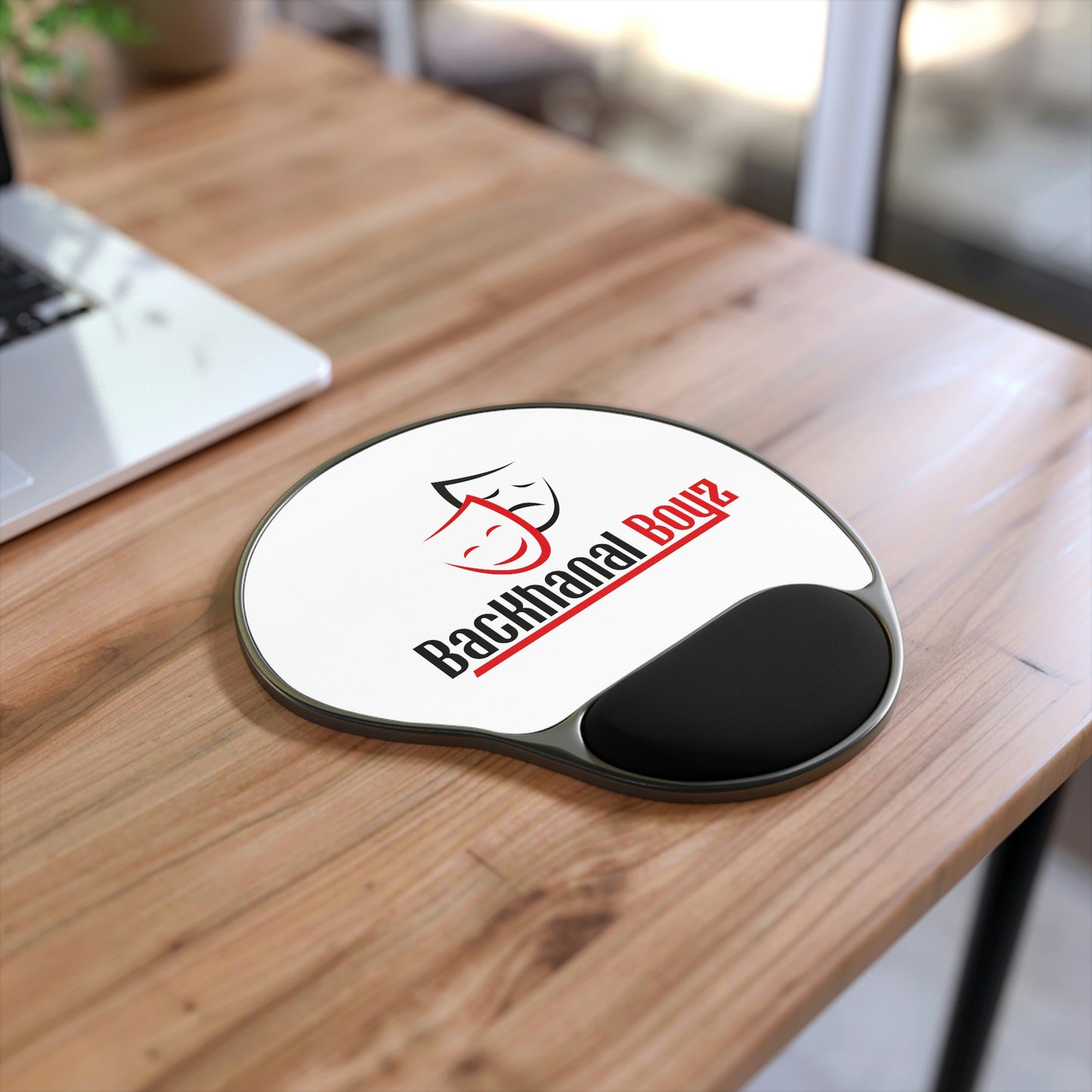 BACKHANAL BOYZ Mouse Pad With Wrist Rest