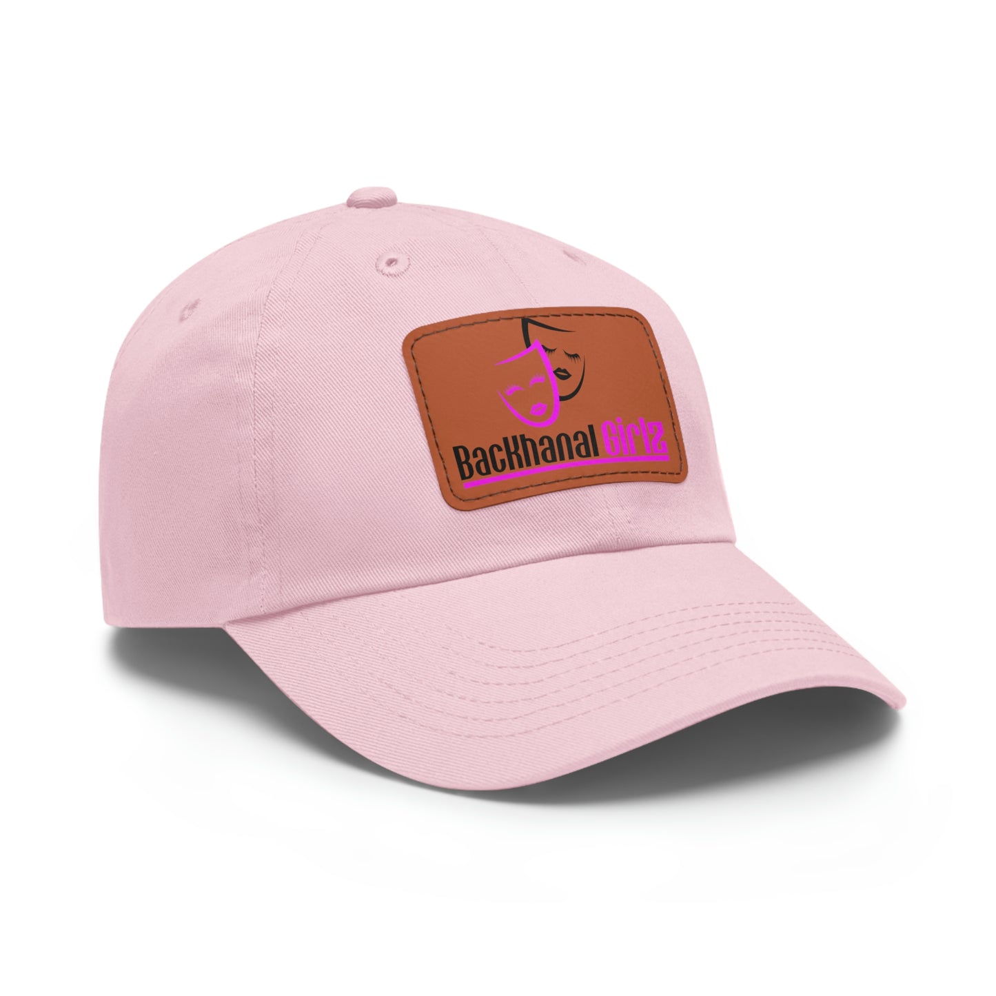 BACKHANAL GIRLZ Dad Hat with Leather Patch