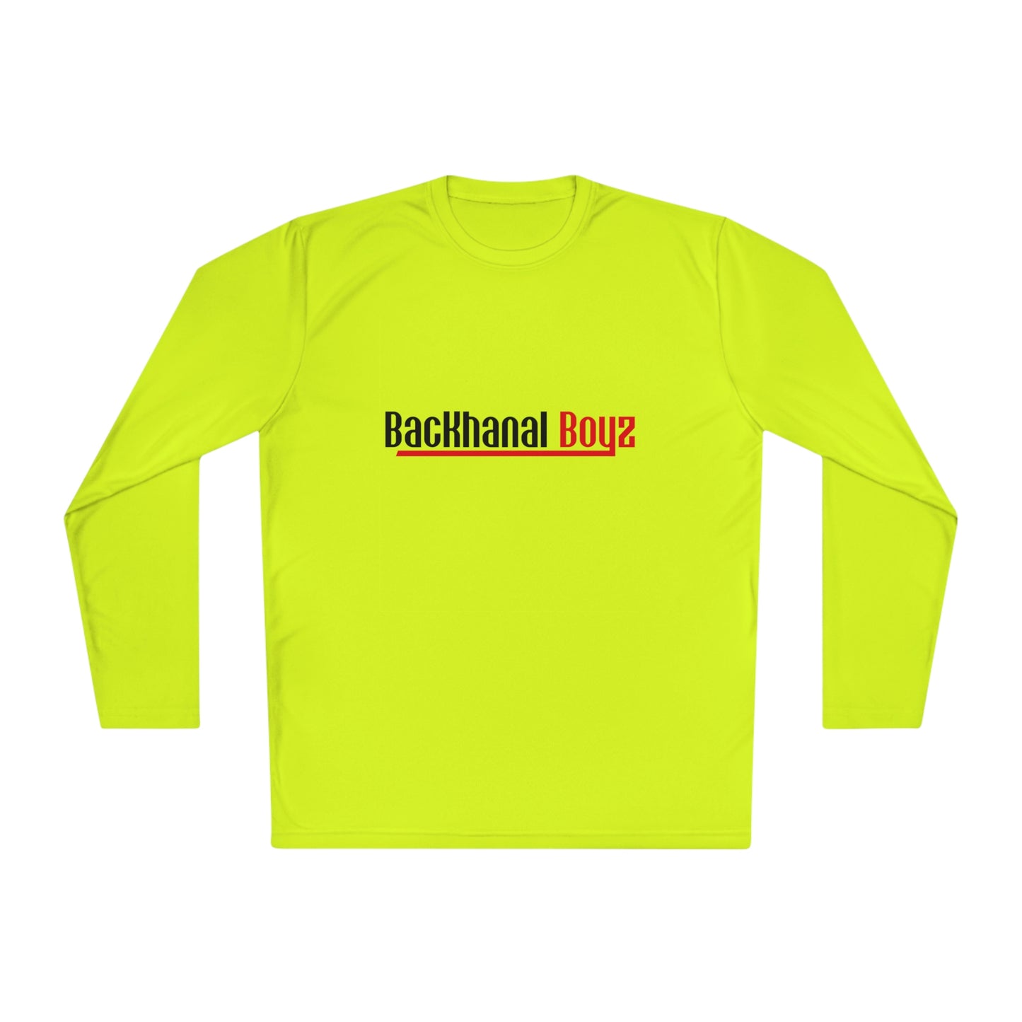 BACKHANAL BOYZ Unisex Lightweight Long Sleeve Tee