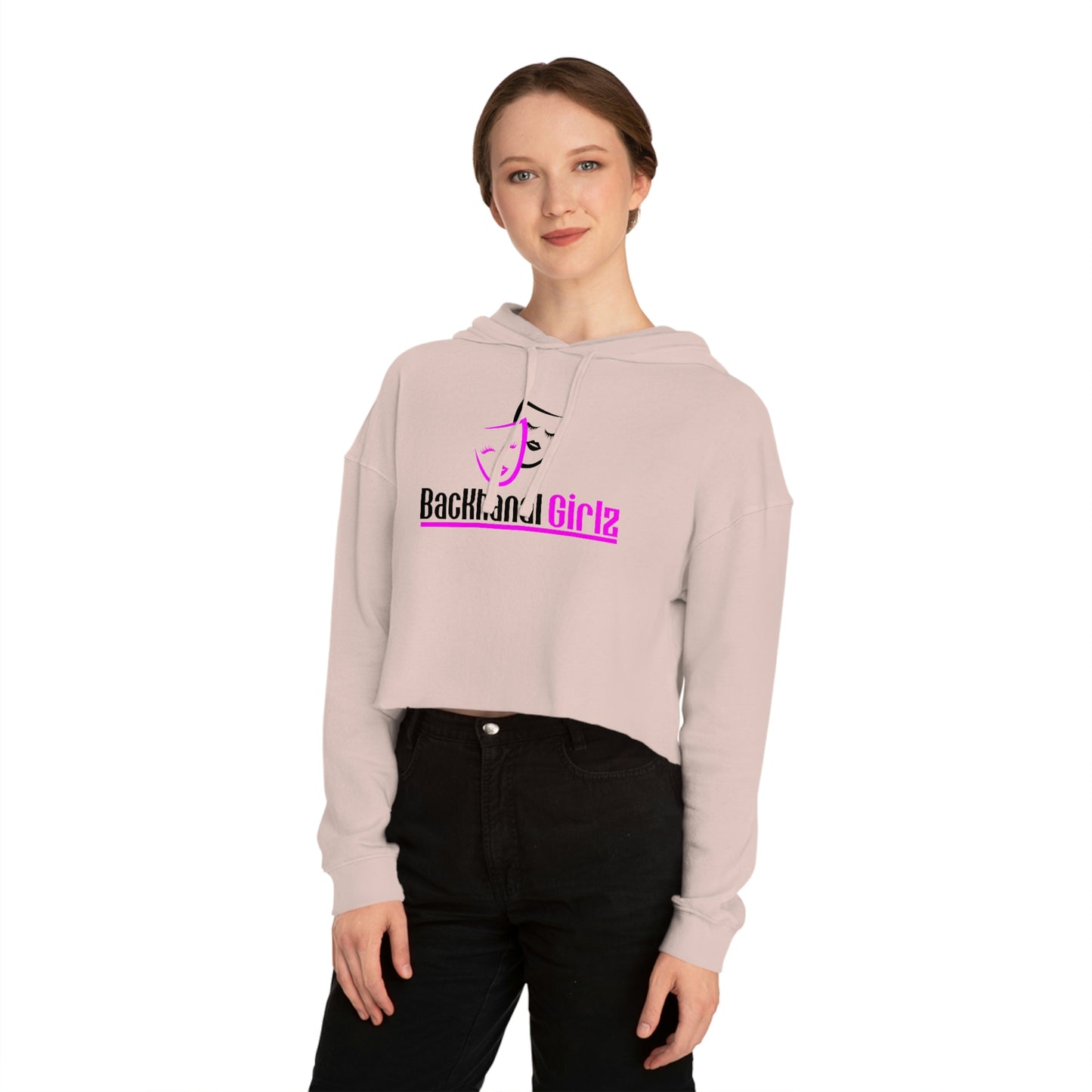BACKHANAL GIRLZ Women’s Cropped Hooded Sweatshirt