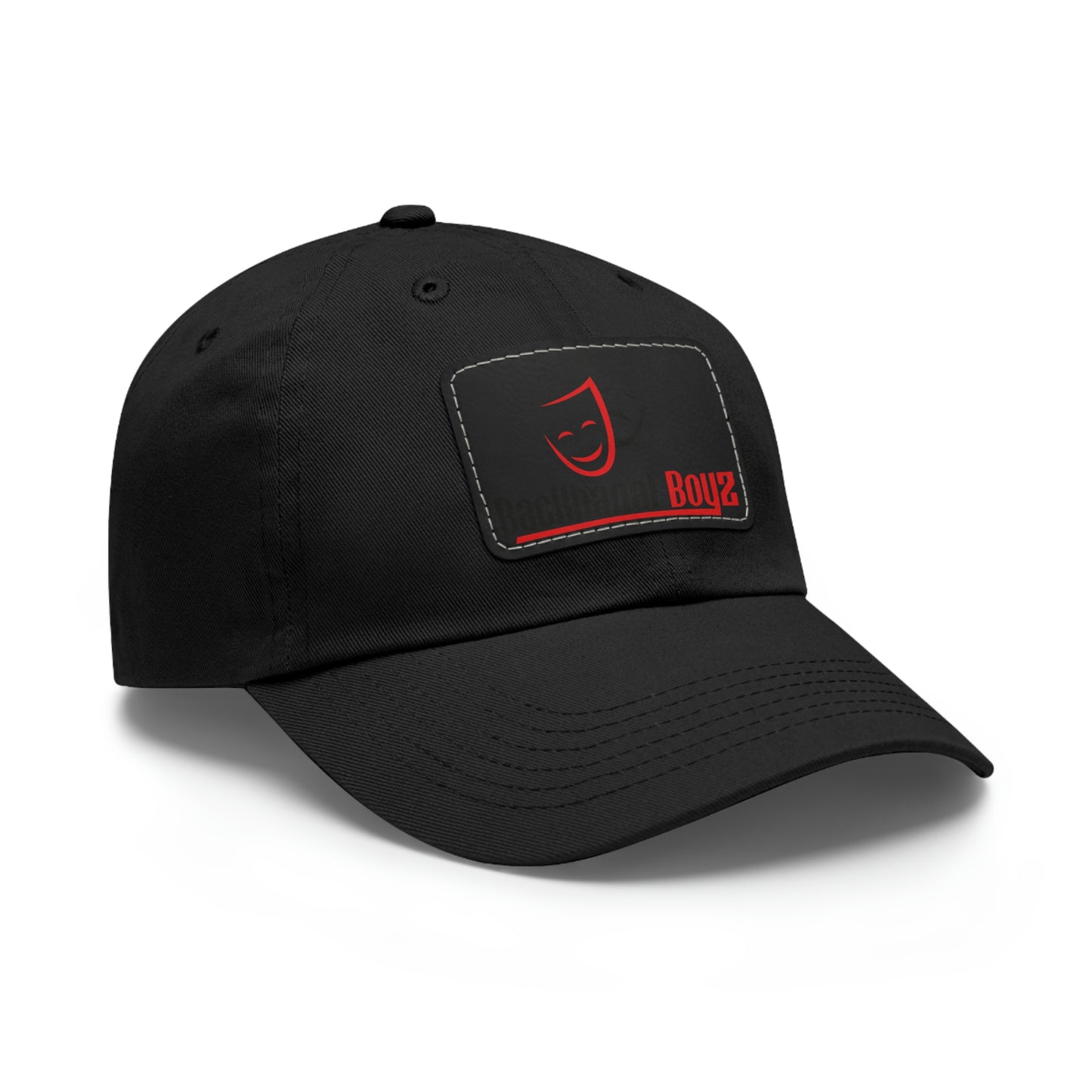 BACKHANAL BOYZ Dad Hat with Leather Patch