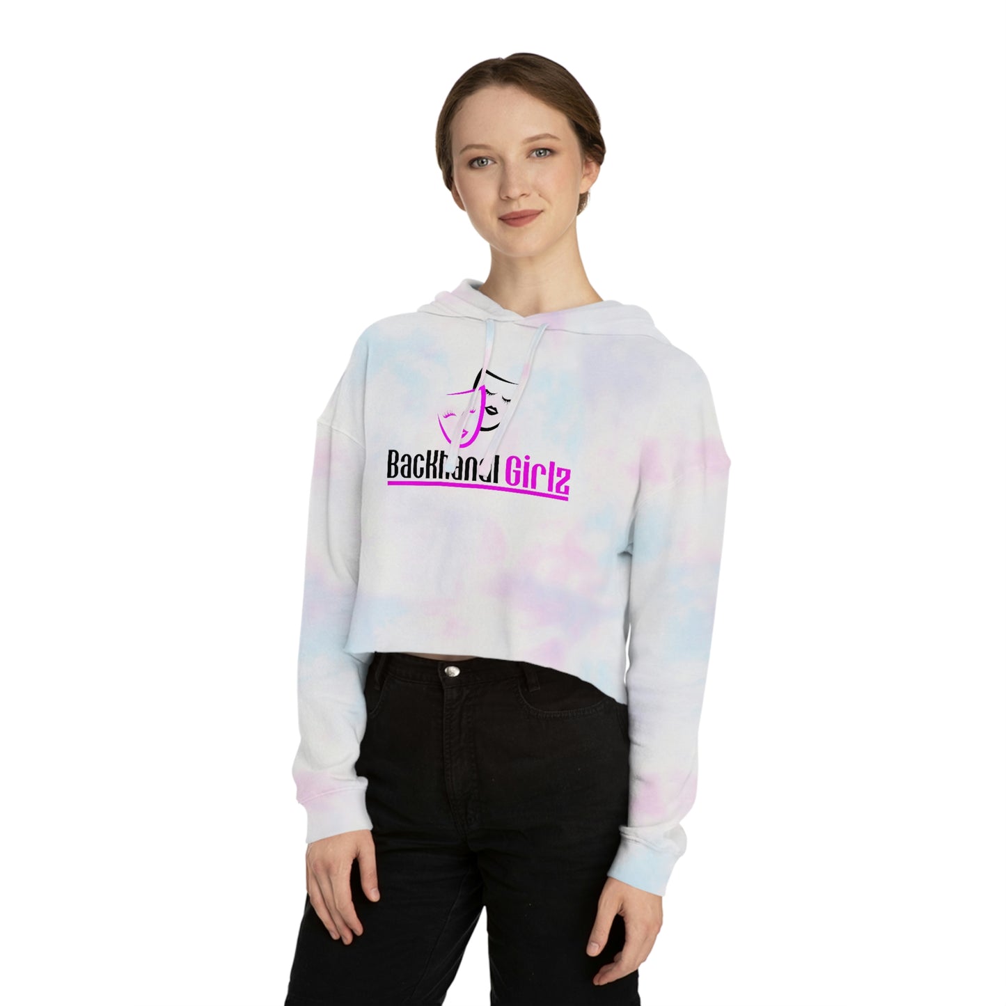 BACKHANAL GIRLZ Women’s Cropped Hooded Sweatshirt