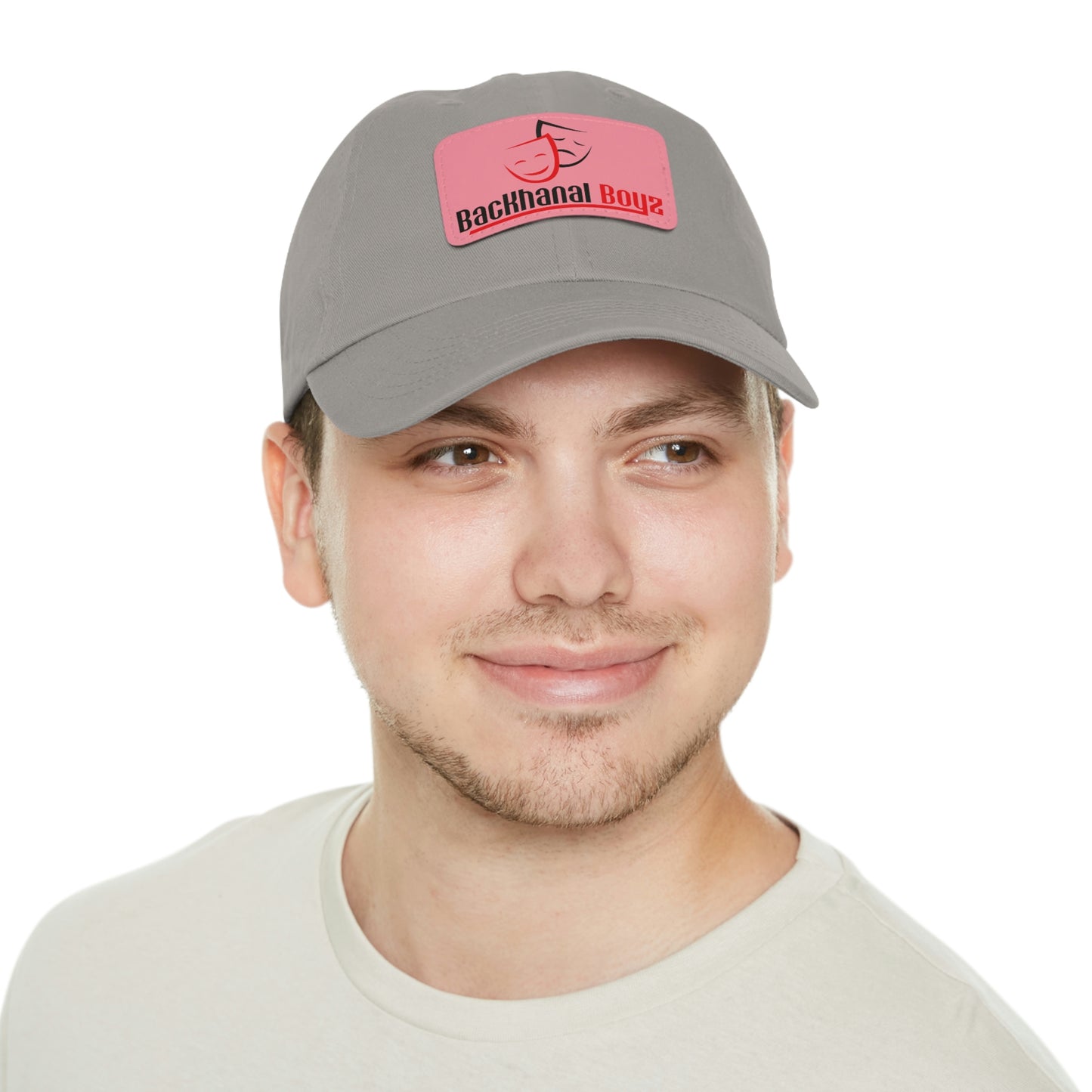 BACKHANAL BOYZ Dad Hat with Leather Patch