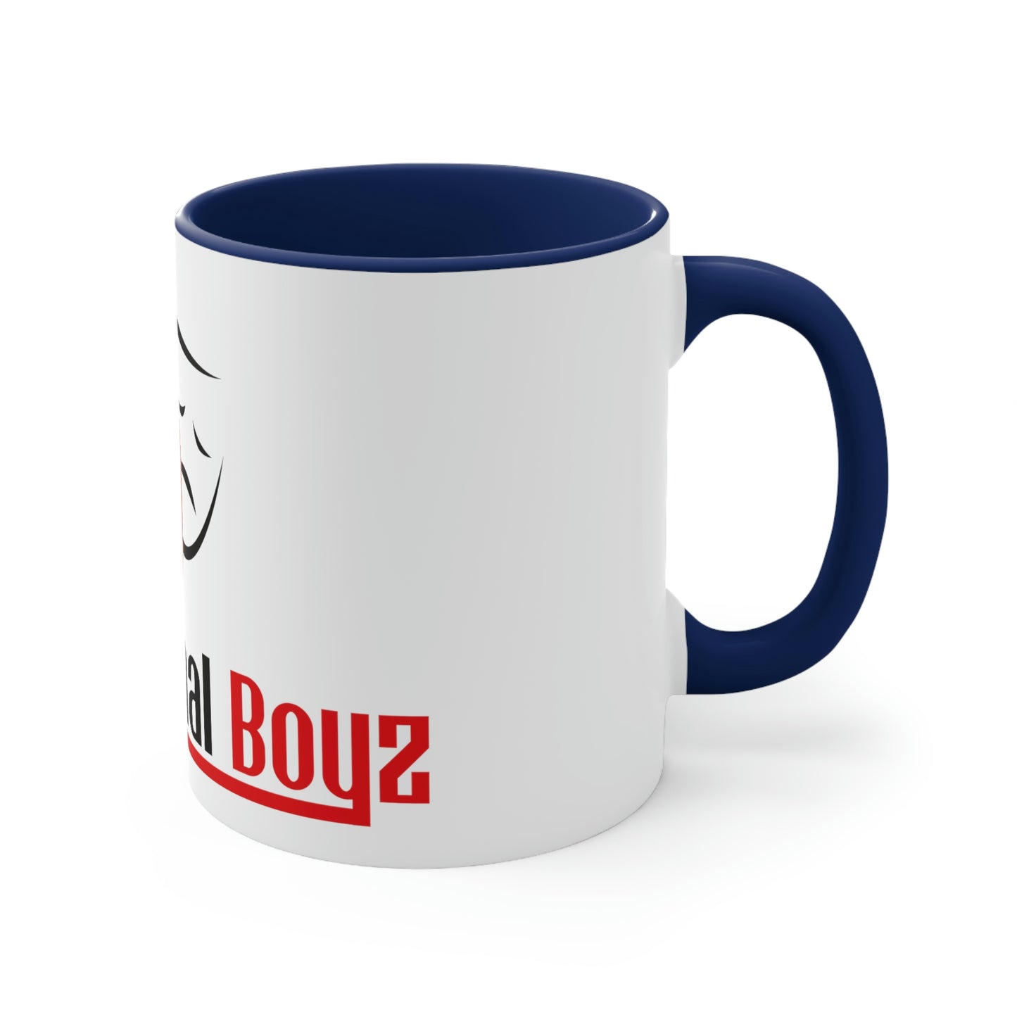 BACKHANAL BOYZ two-tone Coffee Mug, 11oz