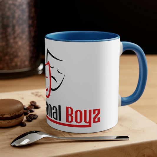 BACKHANAL BOYZ two-tone Coffee Mug, 11oz