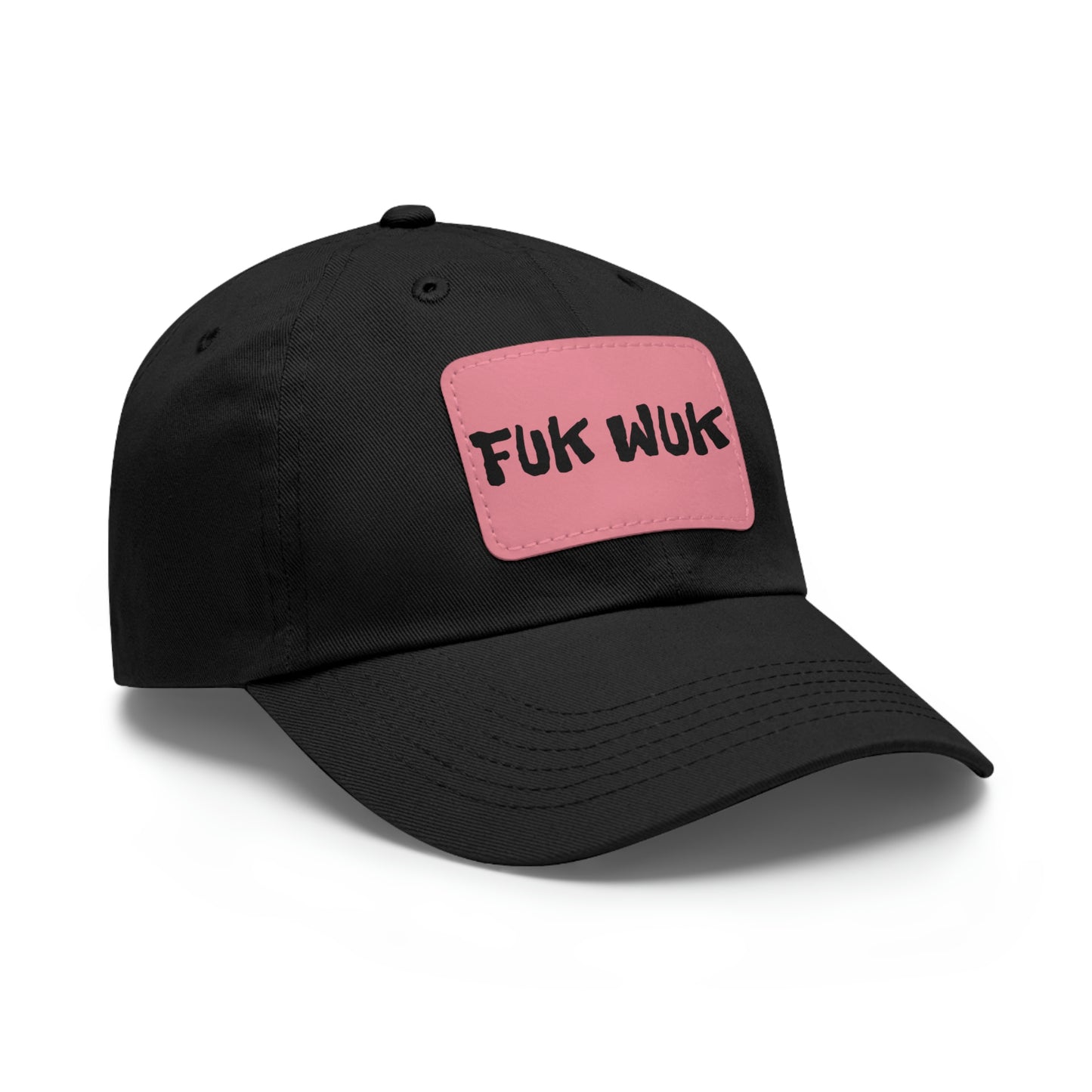 FUK-WUK Dad Hat with Leather Patch