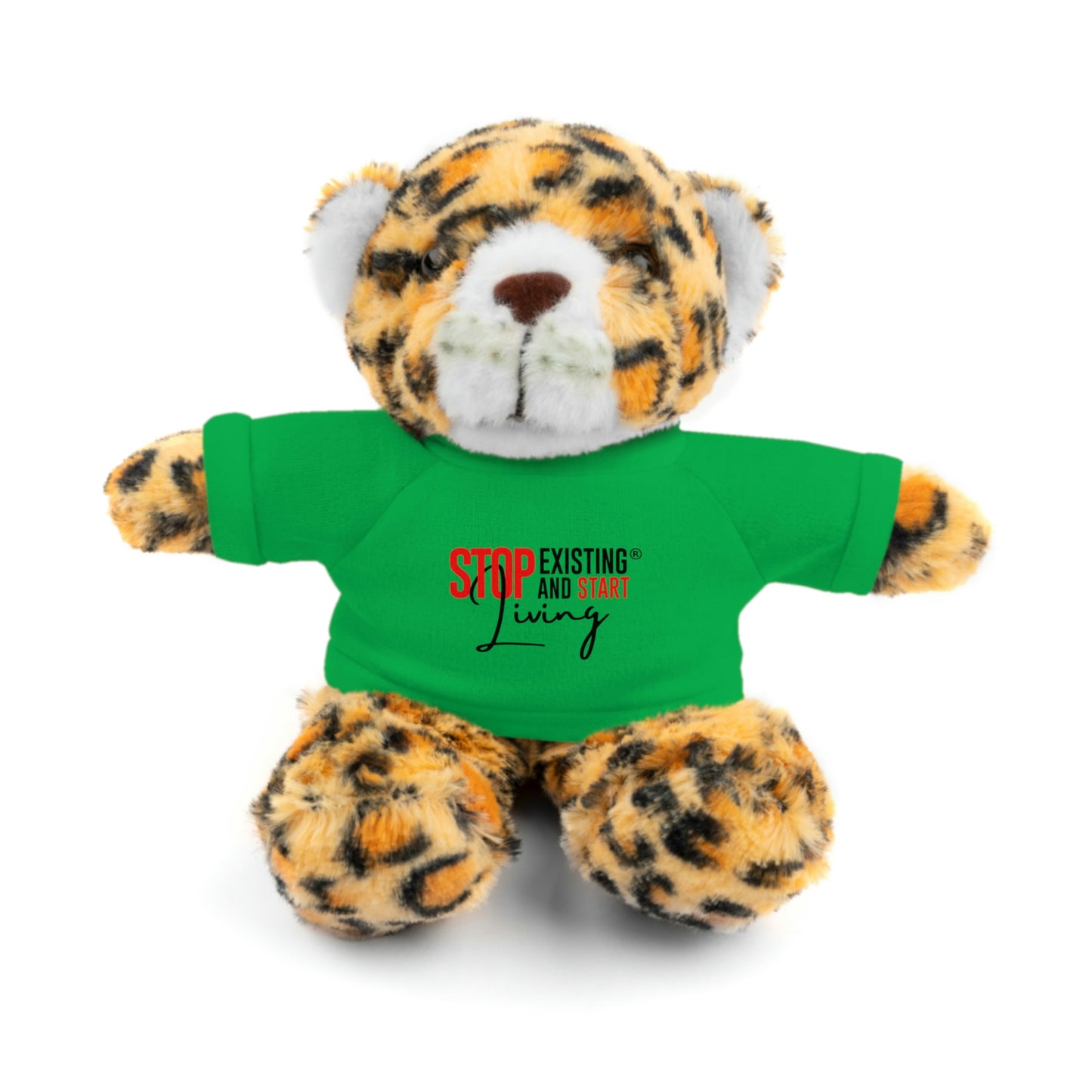 STOP EXISTING & START LIVING Stuffed Animals with Tee