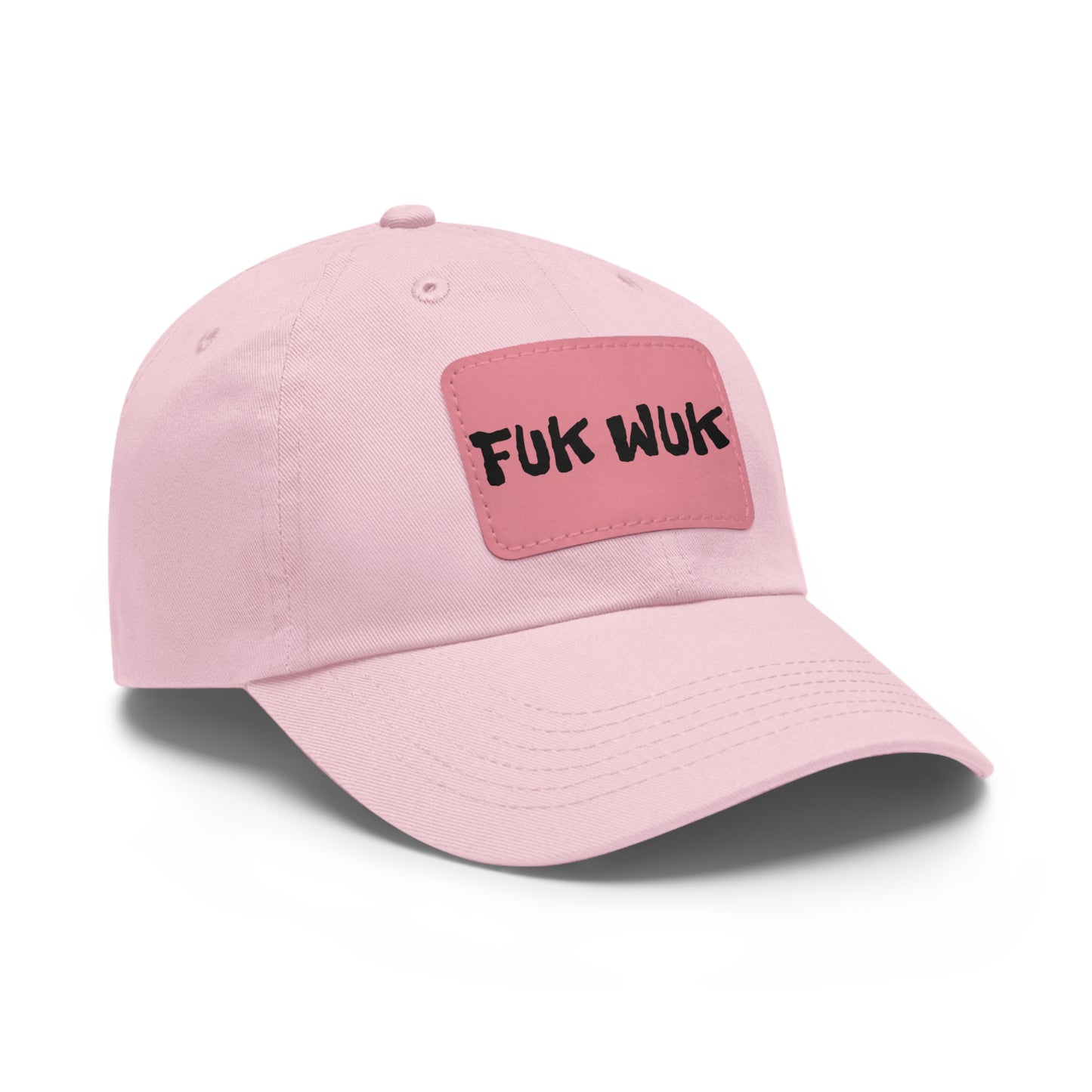 FUK-WUK Dad Hat with Leather Patch