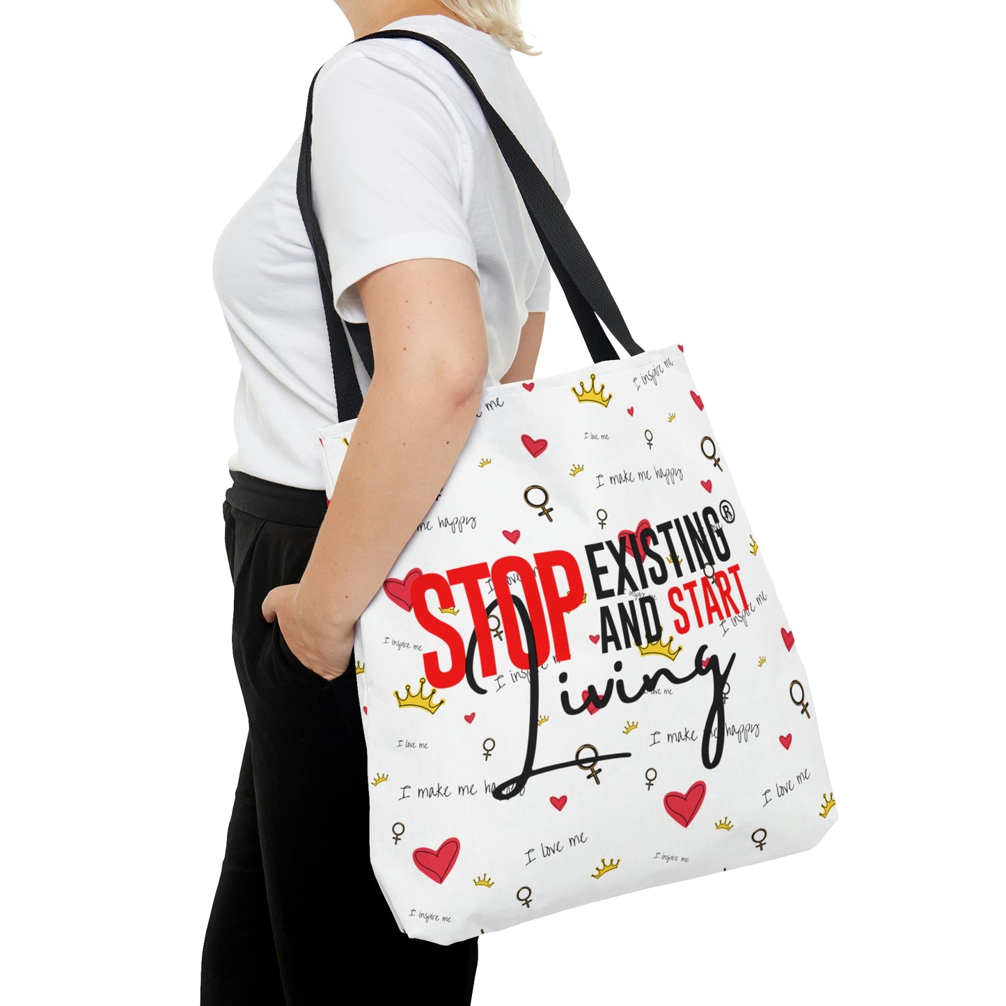 STOP EXISTING & START LIVING SPECIAL Tote Bag