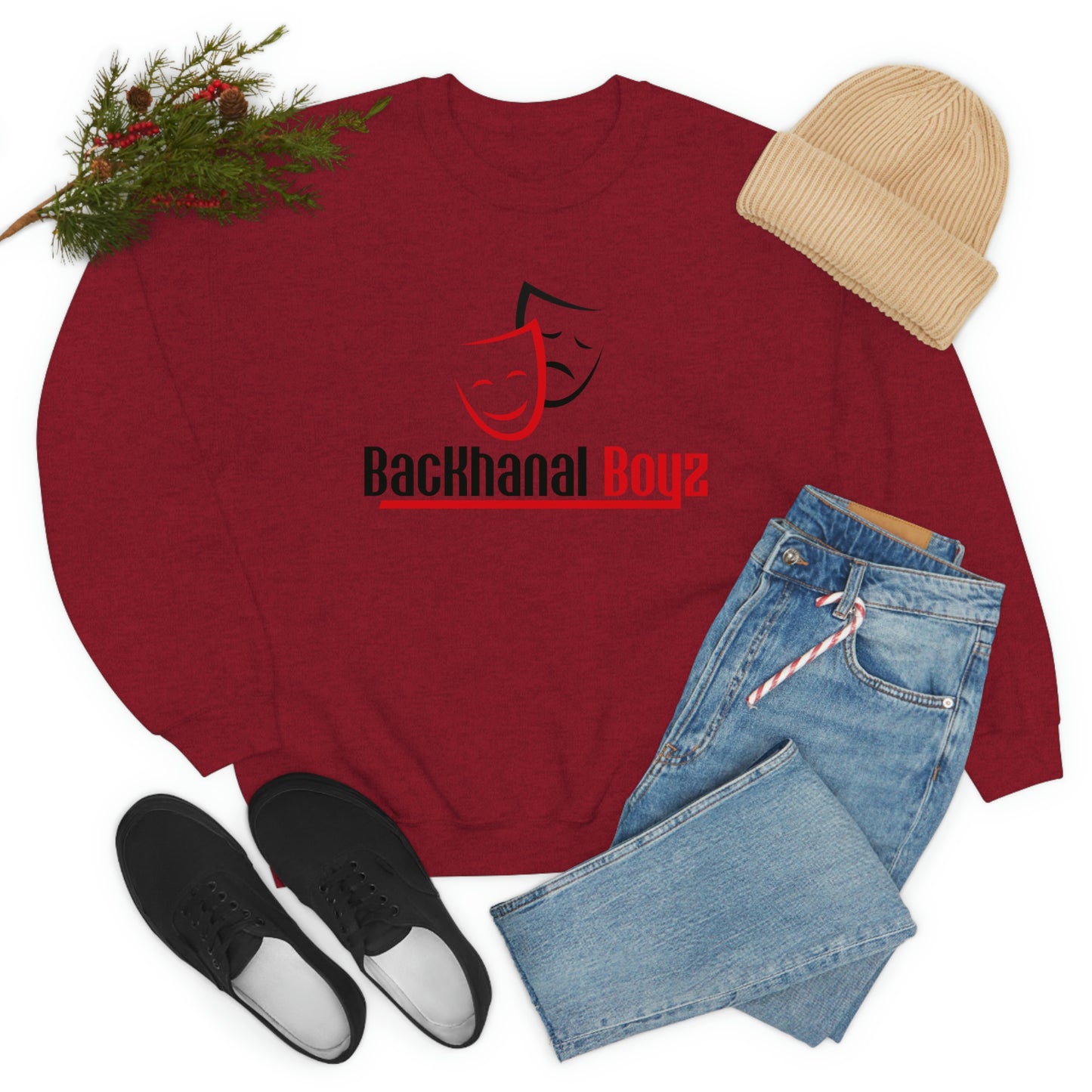 BACKHANAL BOYZ Crewneck Sweatshirt