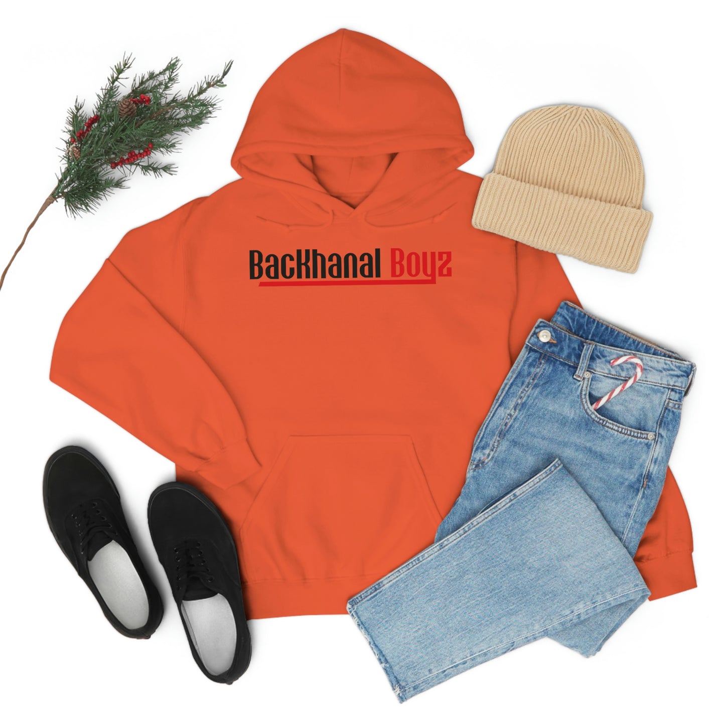 BACKHANAL BOYZ Unisex Hooded Sweatshirt