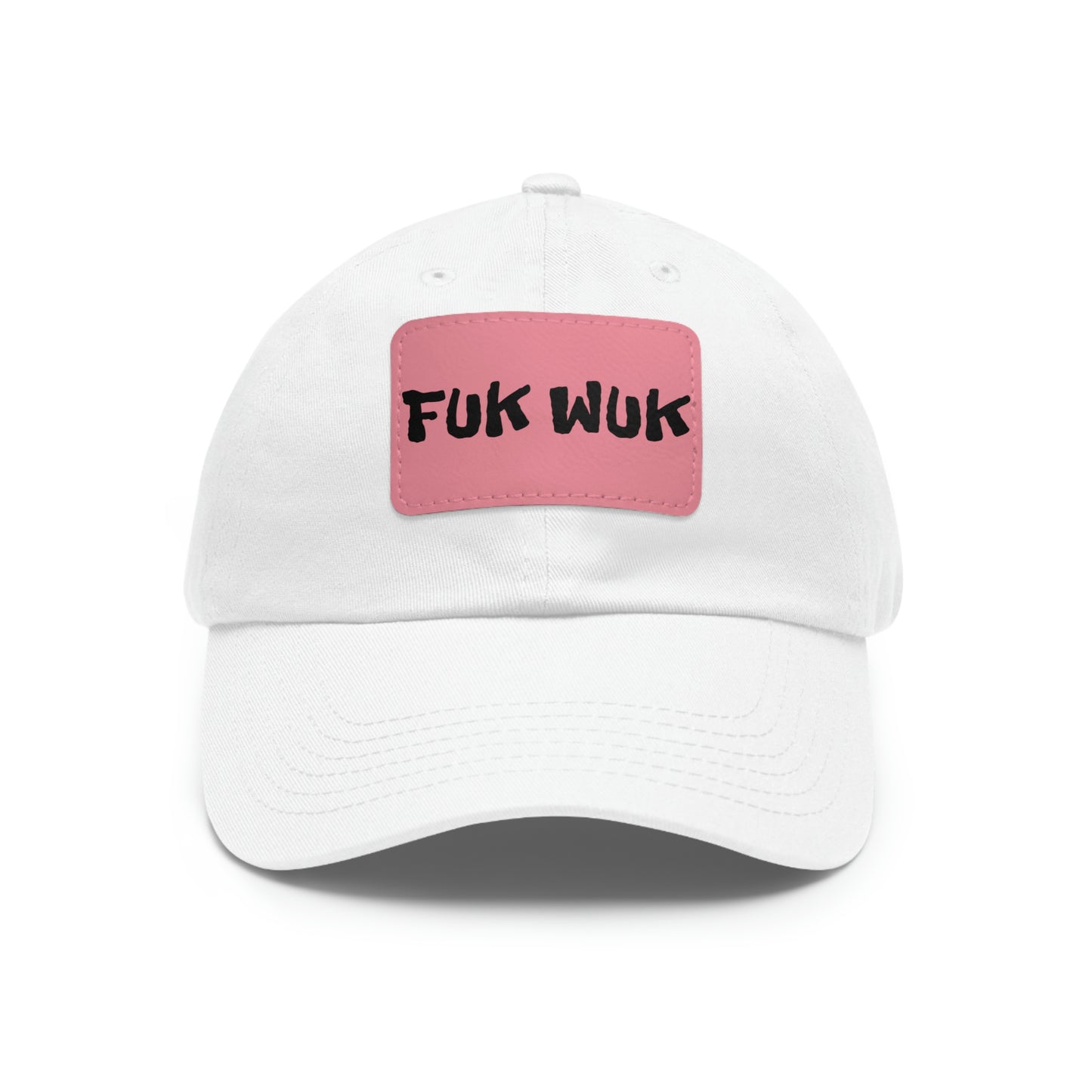 FUK-WUK Dad Hat with Leather Patch