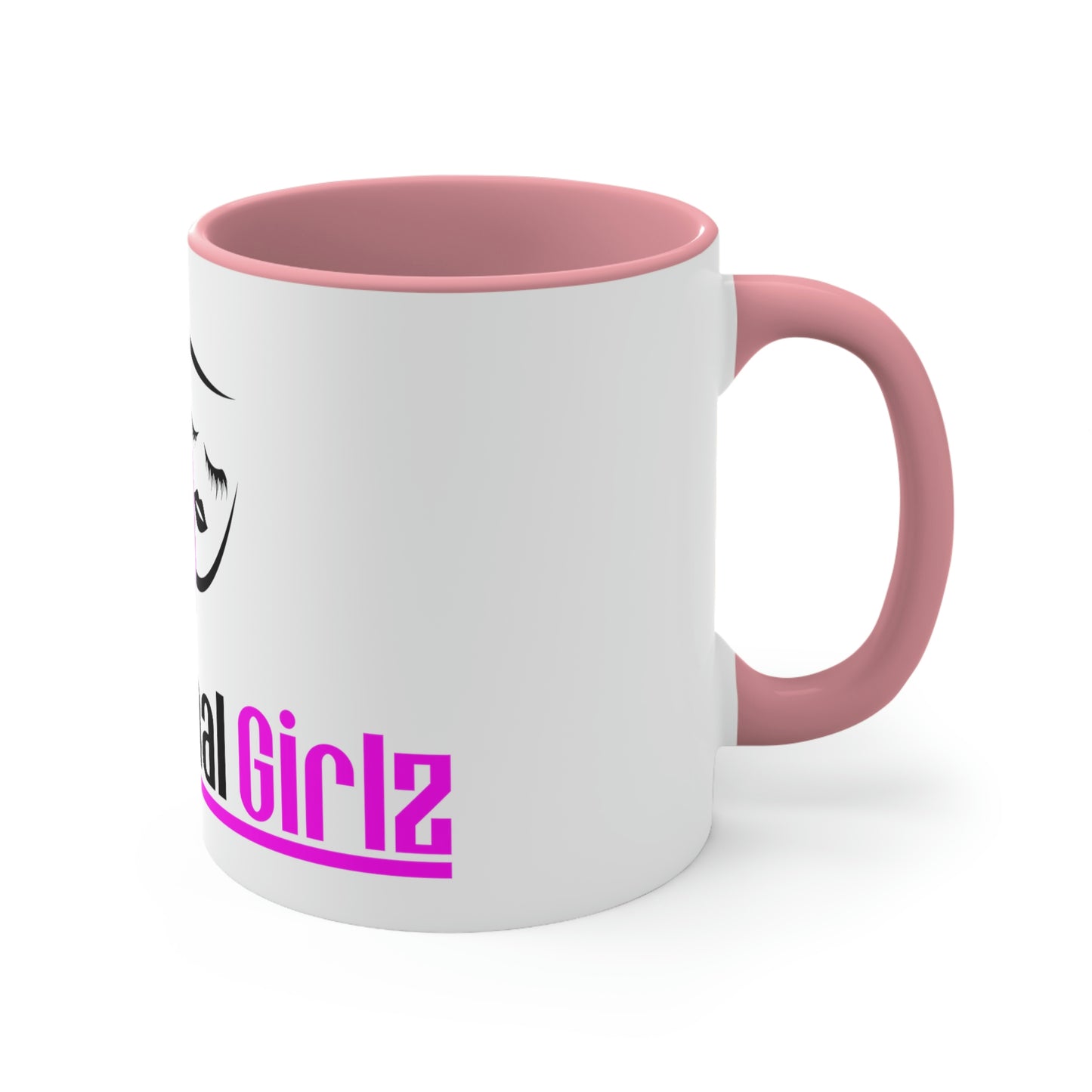 BACKHANAL GIRLZ  two-tone Coffee Mug, 11oz