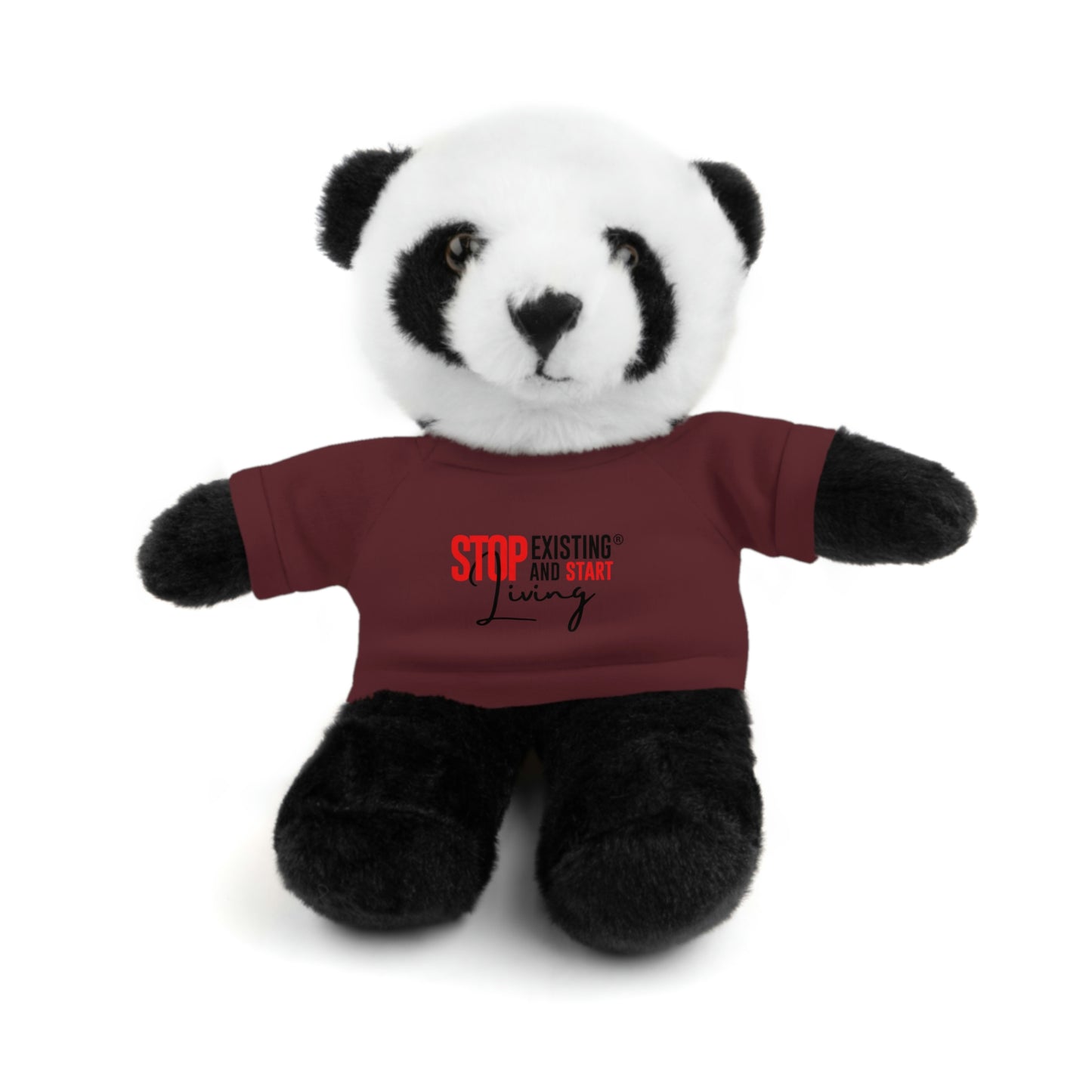 STOP EXISTING & START LIVING Stuffed Animals with Tee