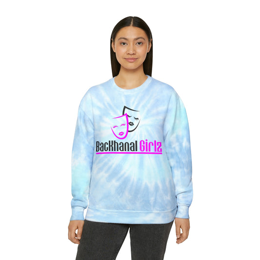 BACKHANAL GIRLZ Unisex Tie-Dye Sweatshirt