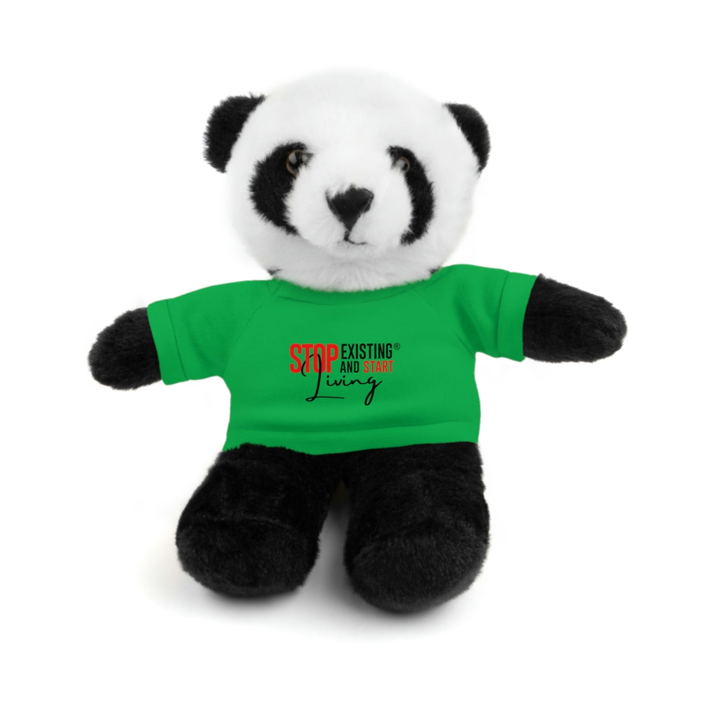 STOP EXISTING & START LIVING Stuffed Animals with Tee