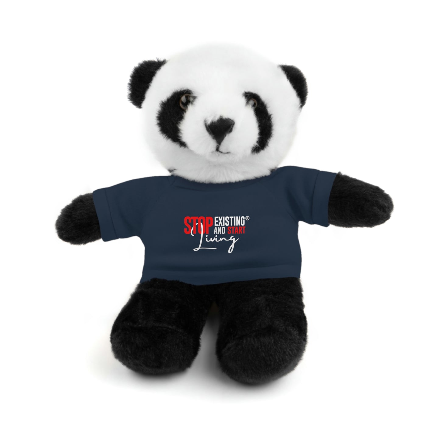 STOP EXISTING & START LIVING Stuffed Animals with Tee