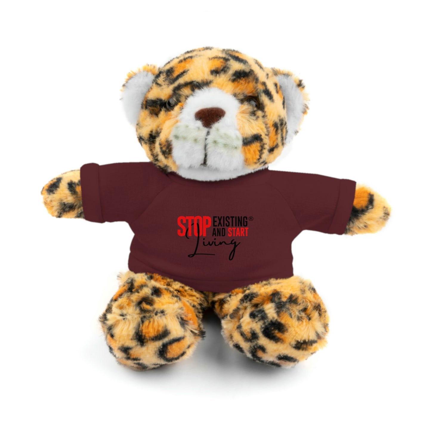 STOP EXISTING & START LIVING Stuffed Animals with Tee