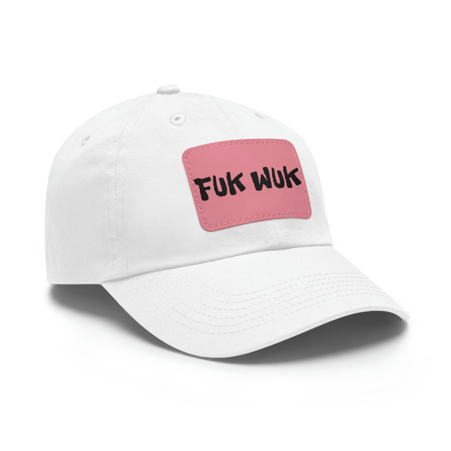 FUK-WUK Dad Hat with Leather Patch